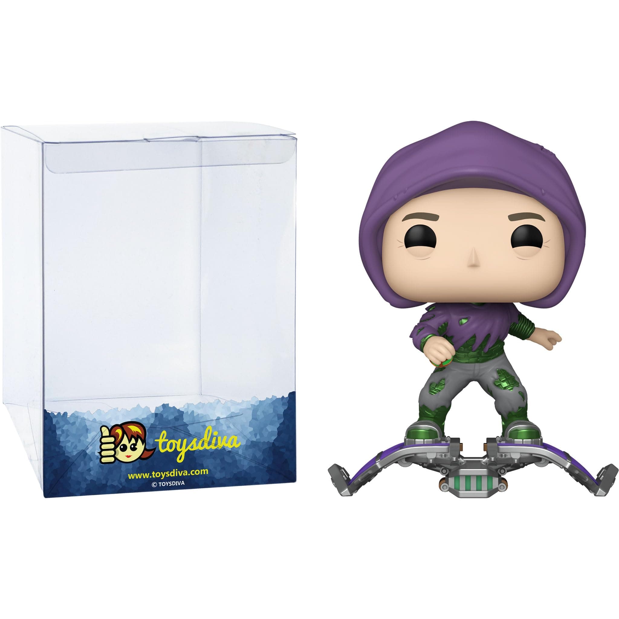 Green Goblin: P o p ! Vinyl Figurine Bundle with 1 Compatible Graphic Protector (1165-67605 - B)
