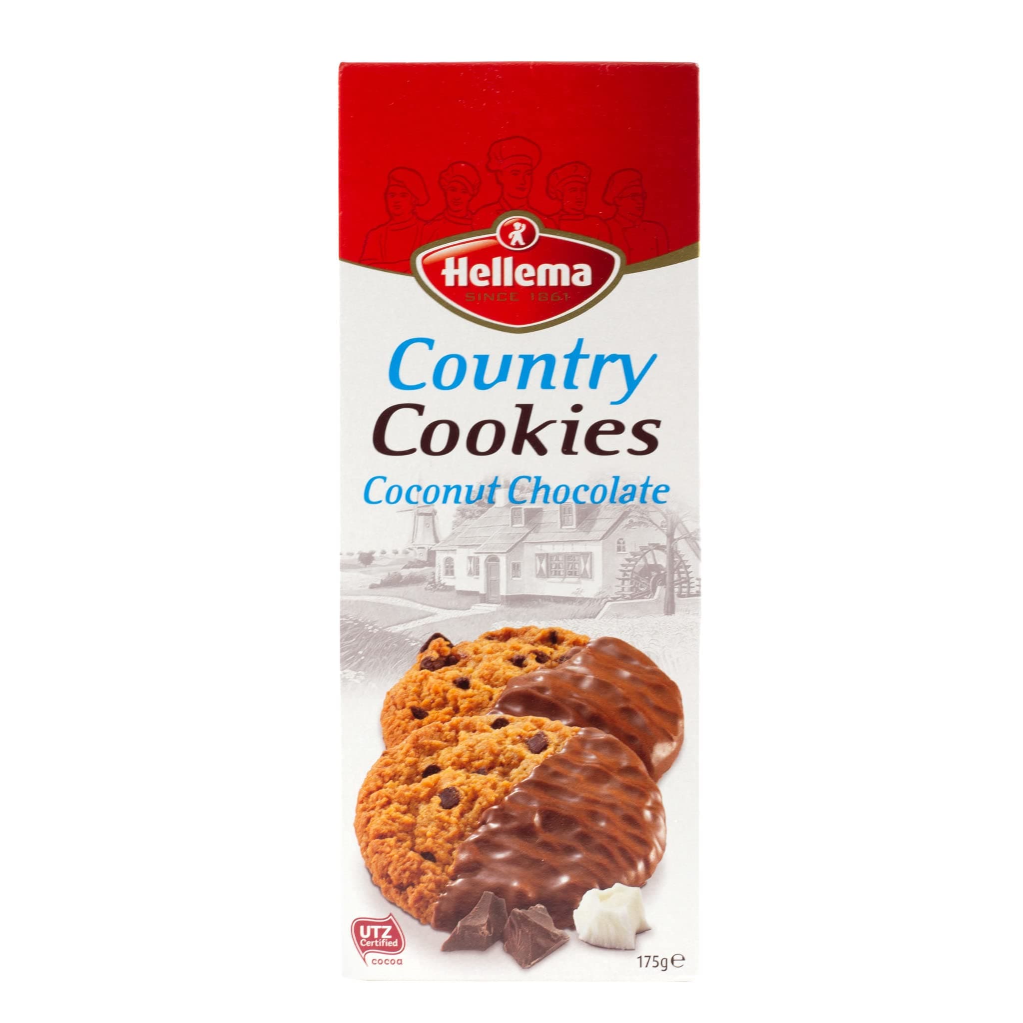 Hellema Country Cookies Choconut, 175 Gm