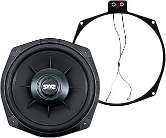 Earthquake Sound SWS-8Xi 8-inch Shallow Woofer System Under-the-Seat Subwoofer, 2-Ohm (Single)