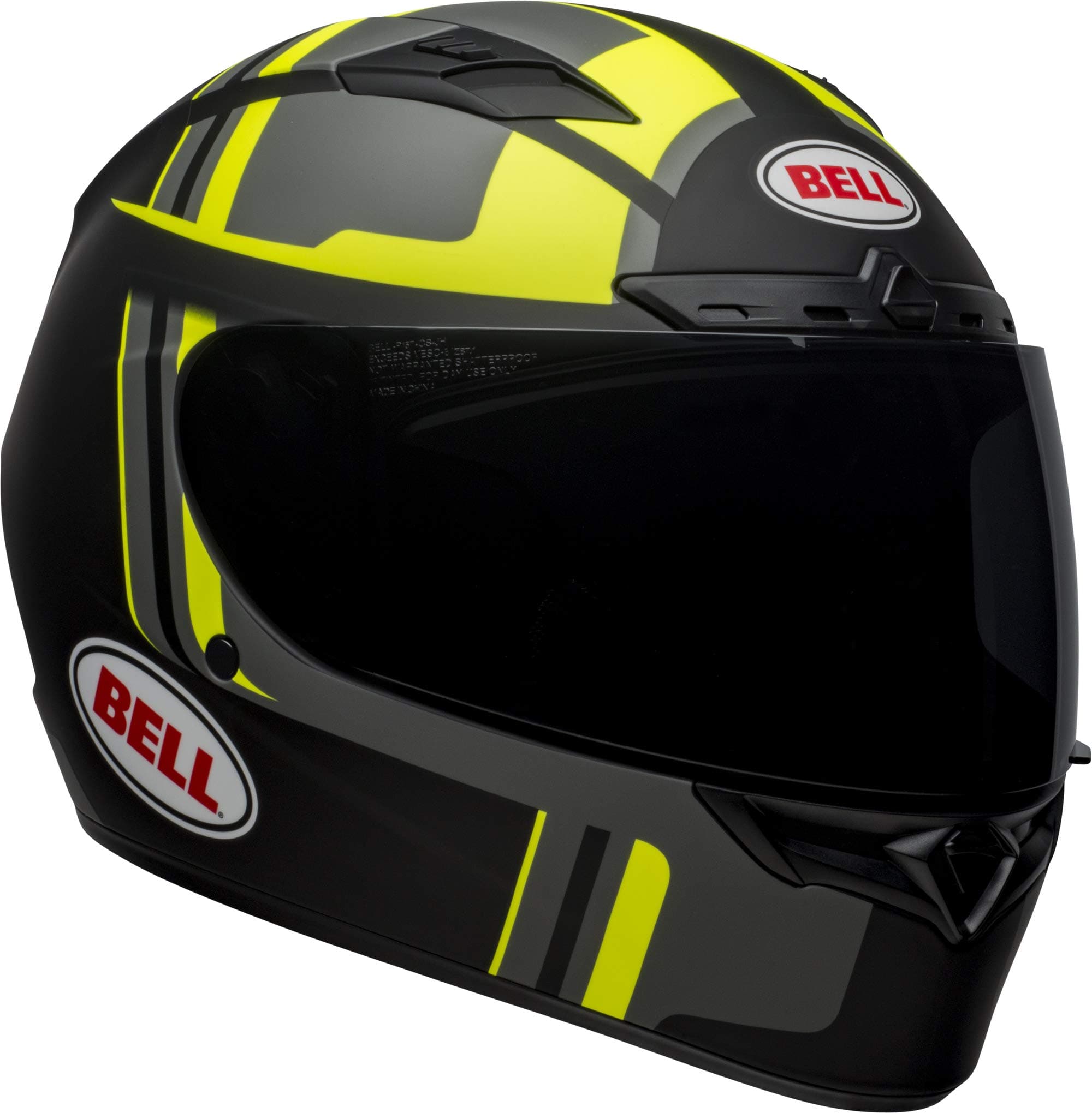 Bell Qualifier DLX MIPS Street Helmet (Torque Matte Black/Hi-Viz - Large)