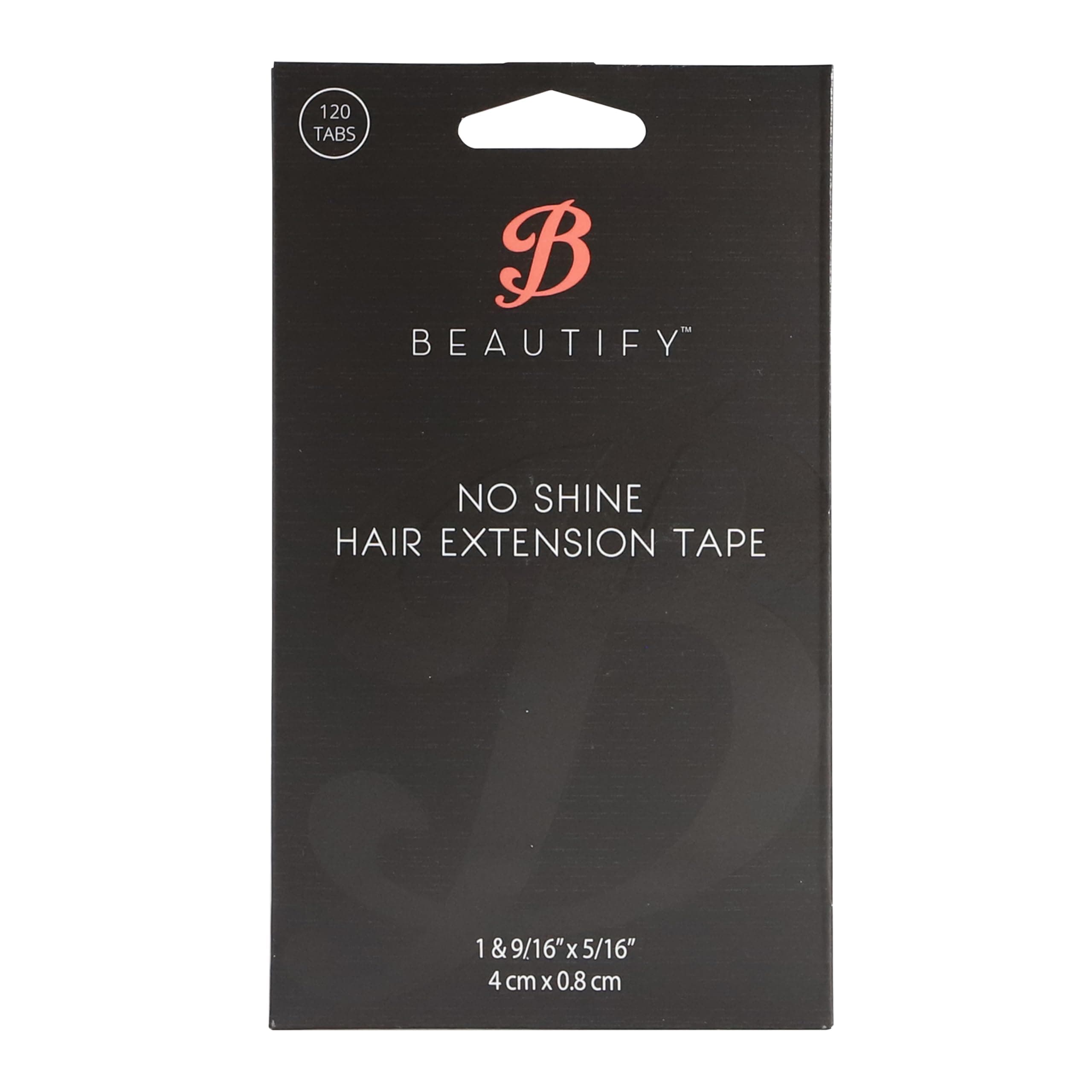 Beautify No-Shine Hair Extension Tape Tabs, Double Sided Replacement Tape for Tape in Hair Extensions Human Hair, Shine-Free Strong Hold Extension Tabs for Secure Bonding and Maintenance, 120 Pieces