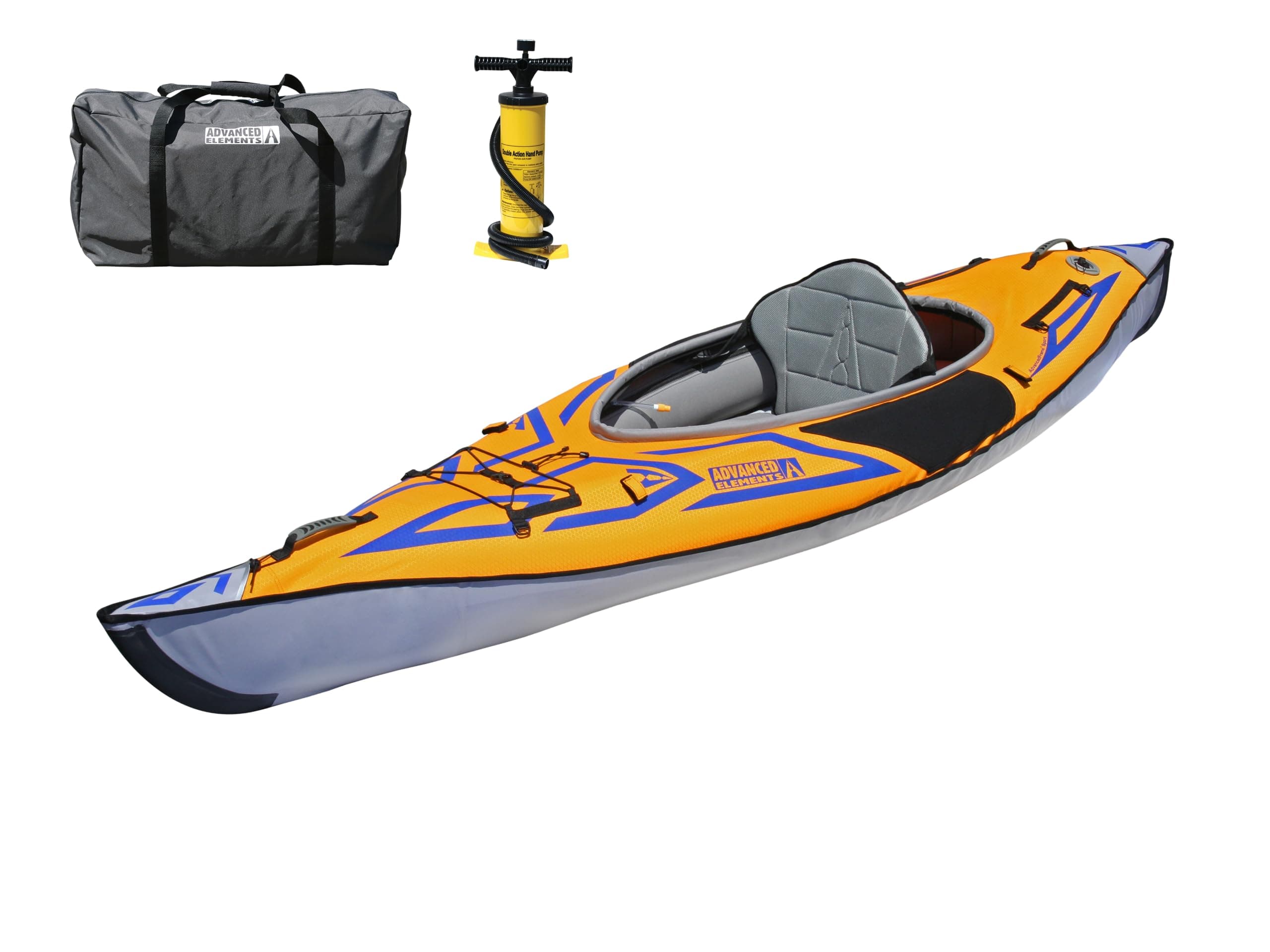 AdvancedFrame Sport Inflatable Kayak - Lightweight Day Touring Kayak with Bag and Pump