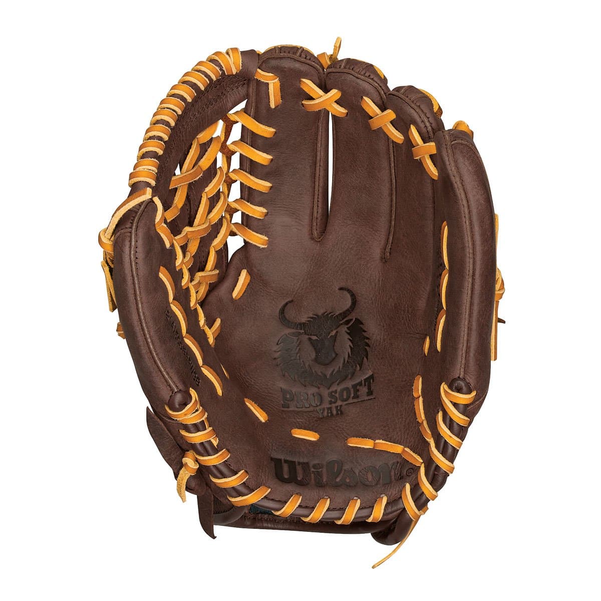 Wilson A1500 BW38 YAK Pitcher's Throw Baseball Glove (11.75-Inch)