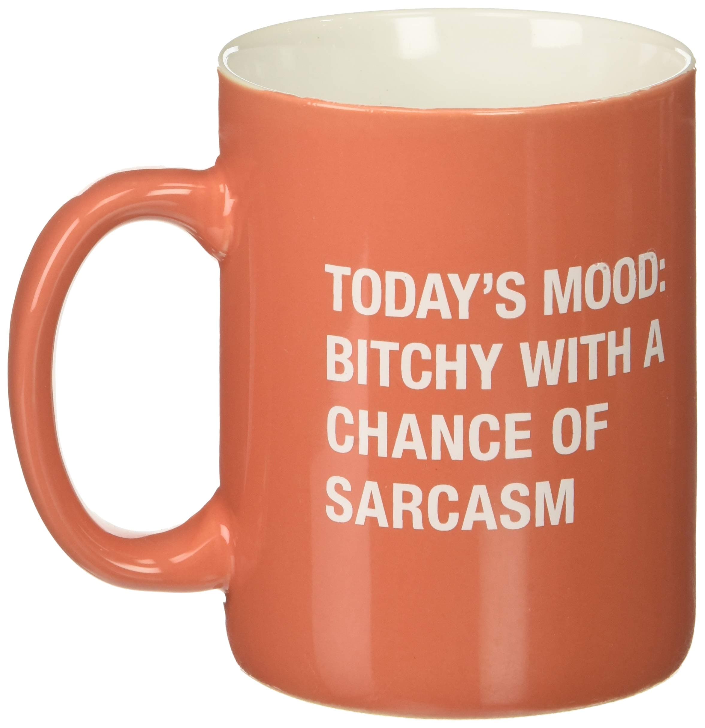 About Face designs Today's Mood: Bitchy With A Chance Of Sarcasm 13.5oz Coffee Mug