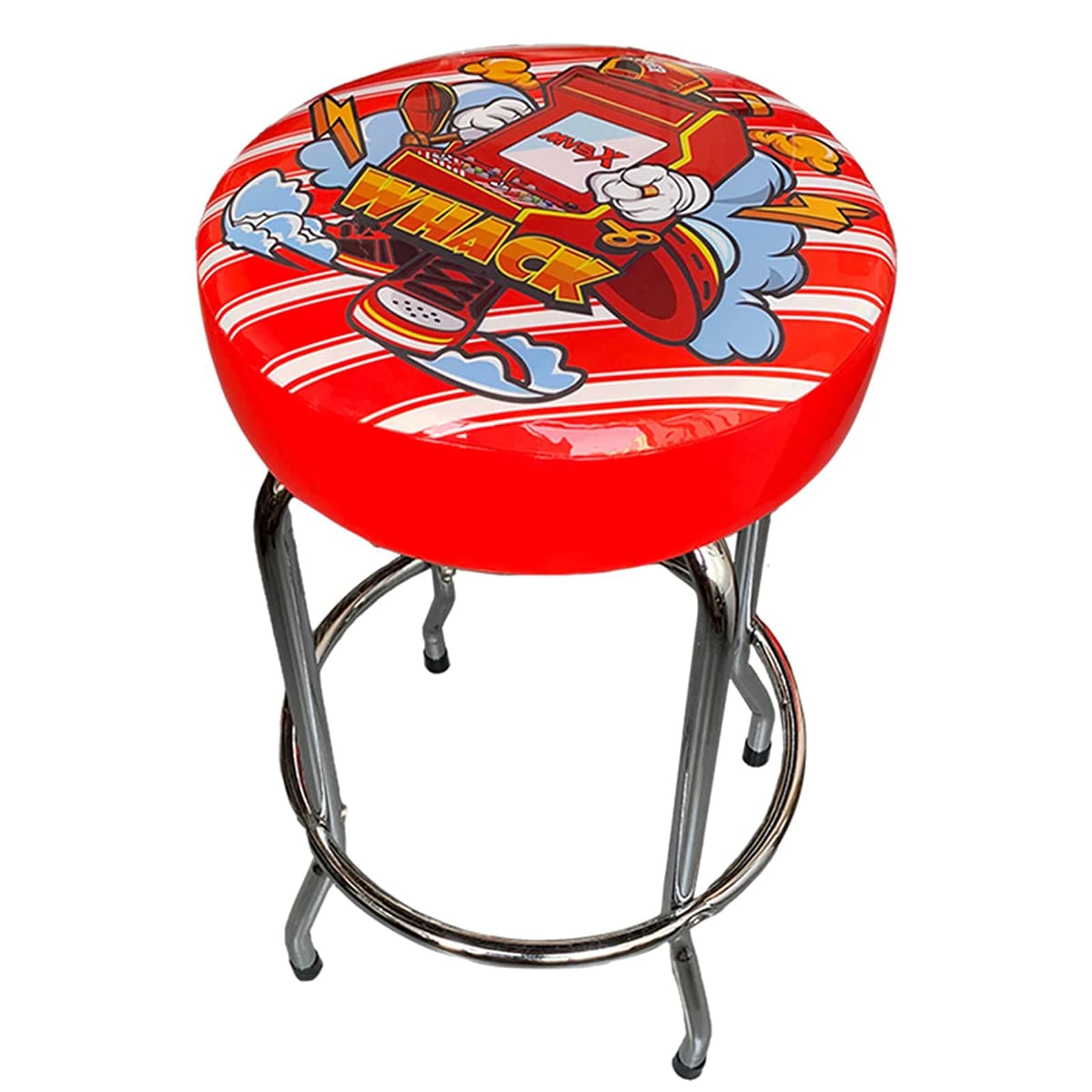 UNICO MVSX Arcade Stool, 23inch Retro Game Machine Chair (Non-Adjustable)