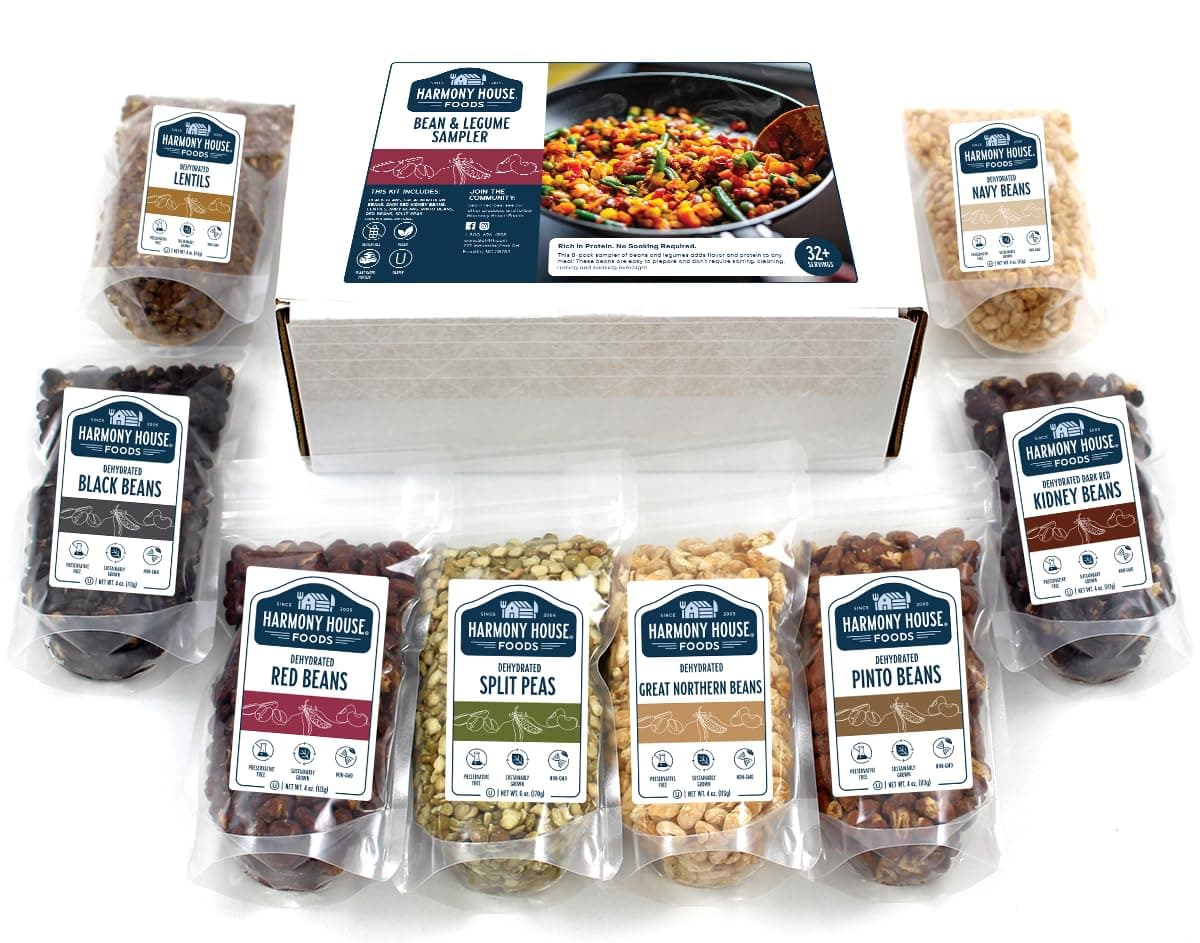 Harmony House Foods Bean & Legume Sampler (8 count)