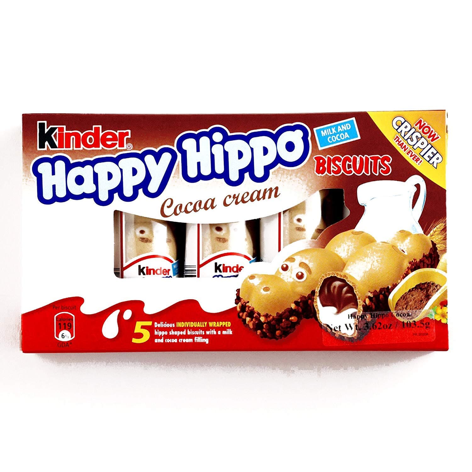 Hippo Cocoa Biscuits 3.62 oz each (1 Item Per Order)