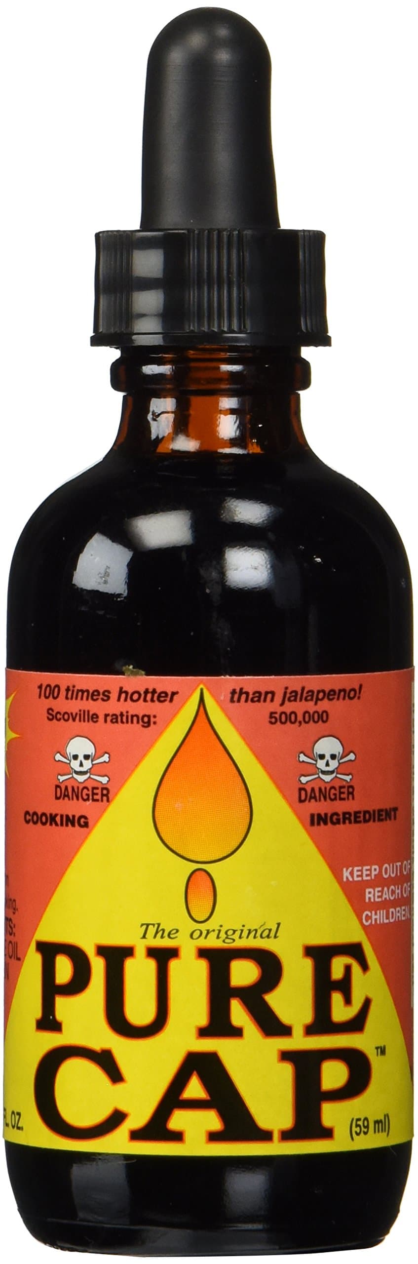 Pure Cap Hot Sauce: Ferociously Fiery Hot Sauce (500,000 Heat Units)