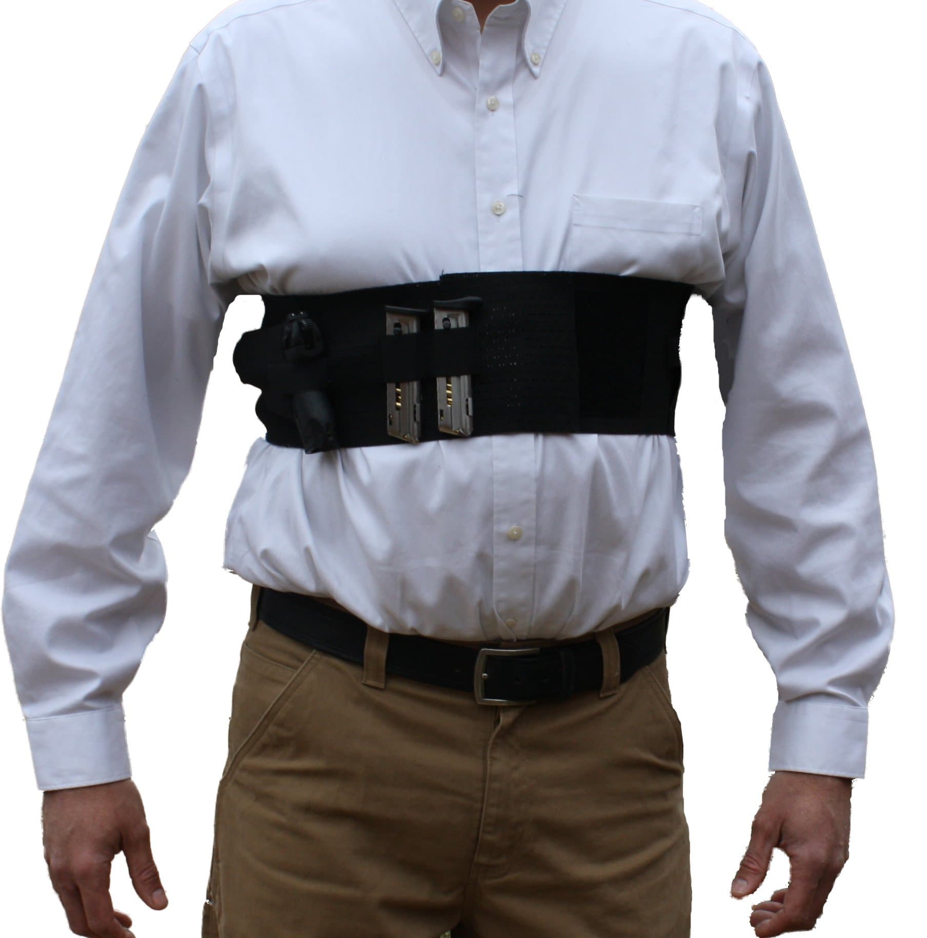 Concealed Carry Chest Band Gun Holster w/Removable Suspender