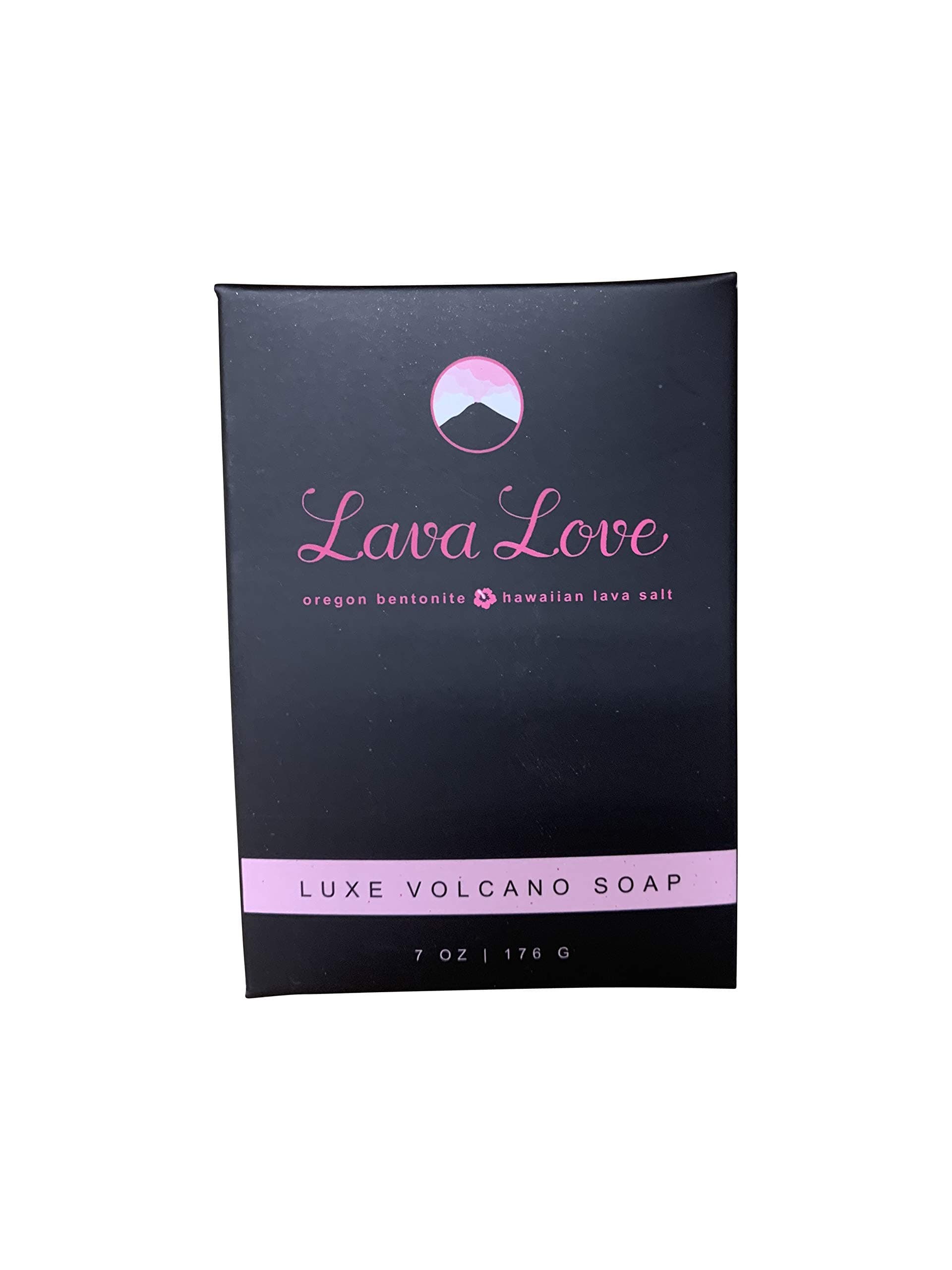 Luxe Lava Love Volcano Soap Made with Clay and Charcoal