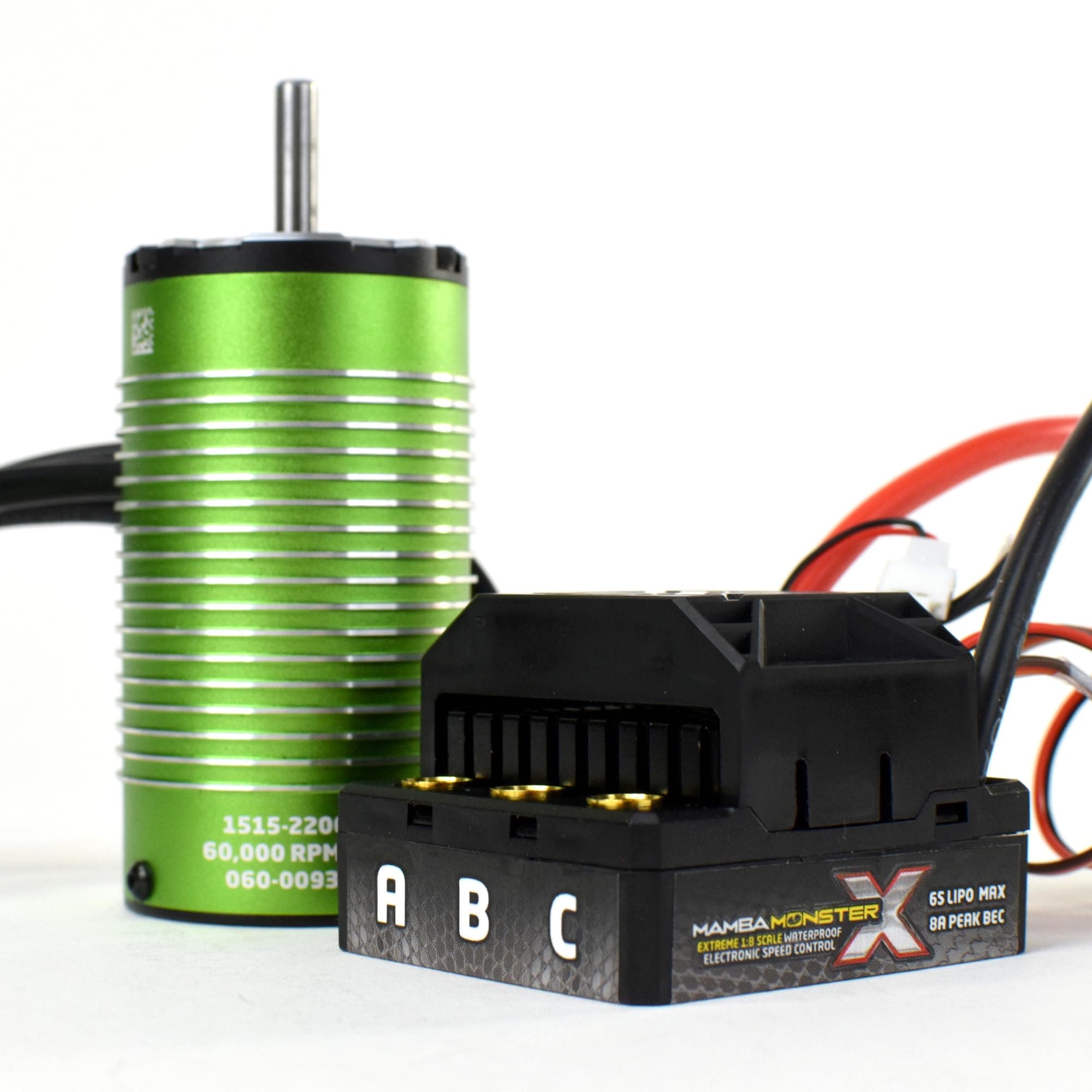 'Castle Creations Mamba Monster X 25.2V ESC / 1515-2200Kv V2 Motor CSE010014506 Electric Motors & Accessories'