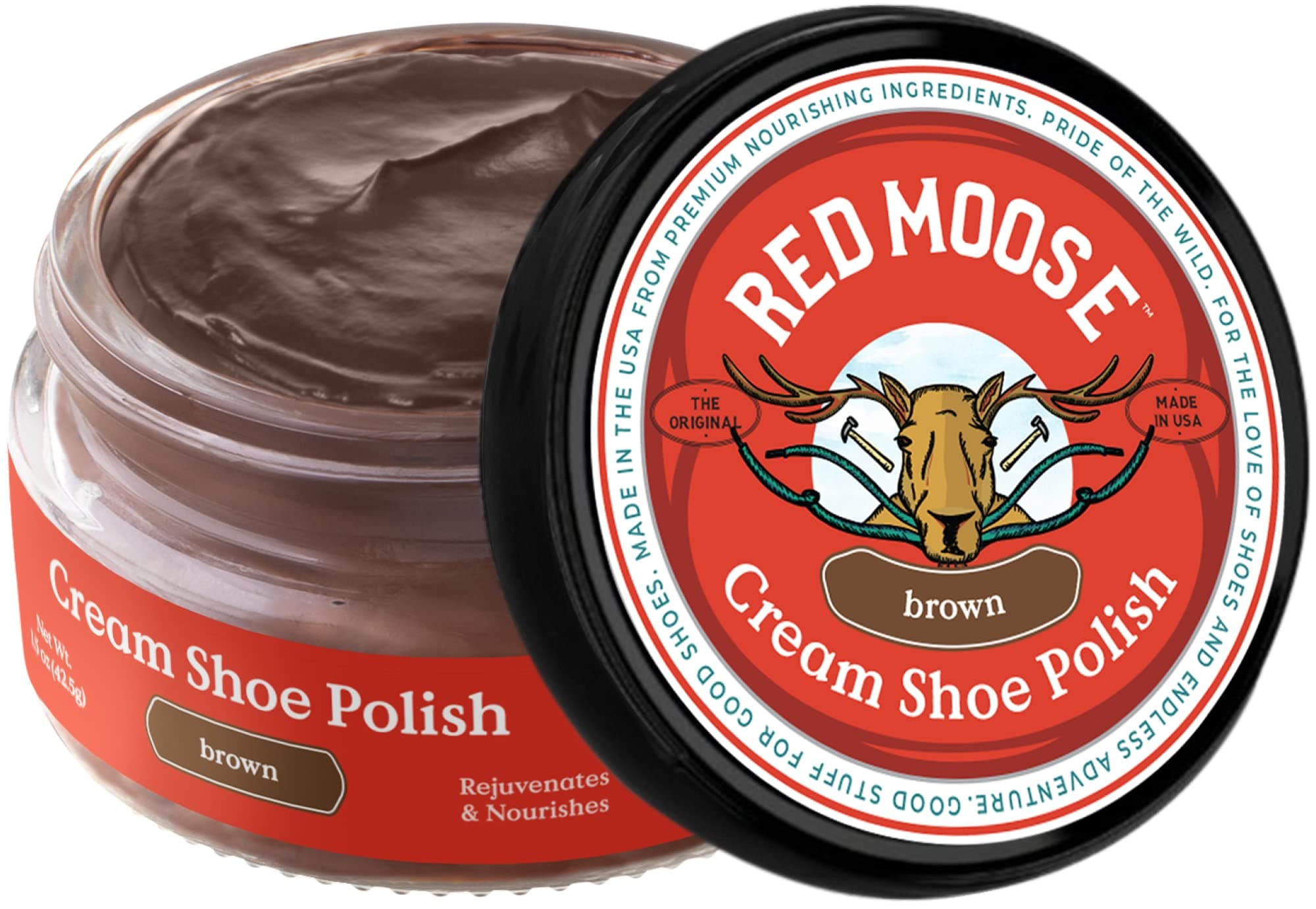 Premium Boot and Shoe Cream Polish - Made in the USA