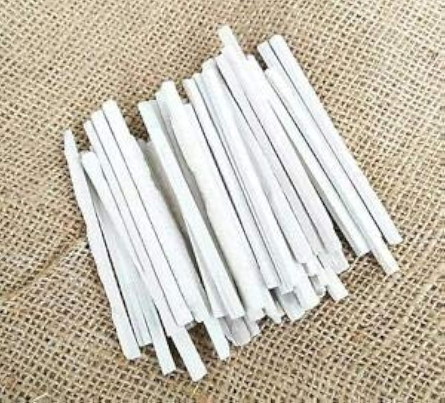 50 Pcs White Slate Pencils, Cut From Natural Stone- A Quality Product From Green Inspirations