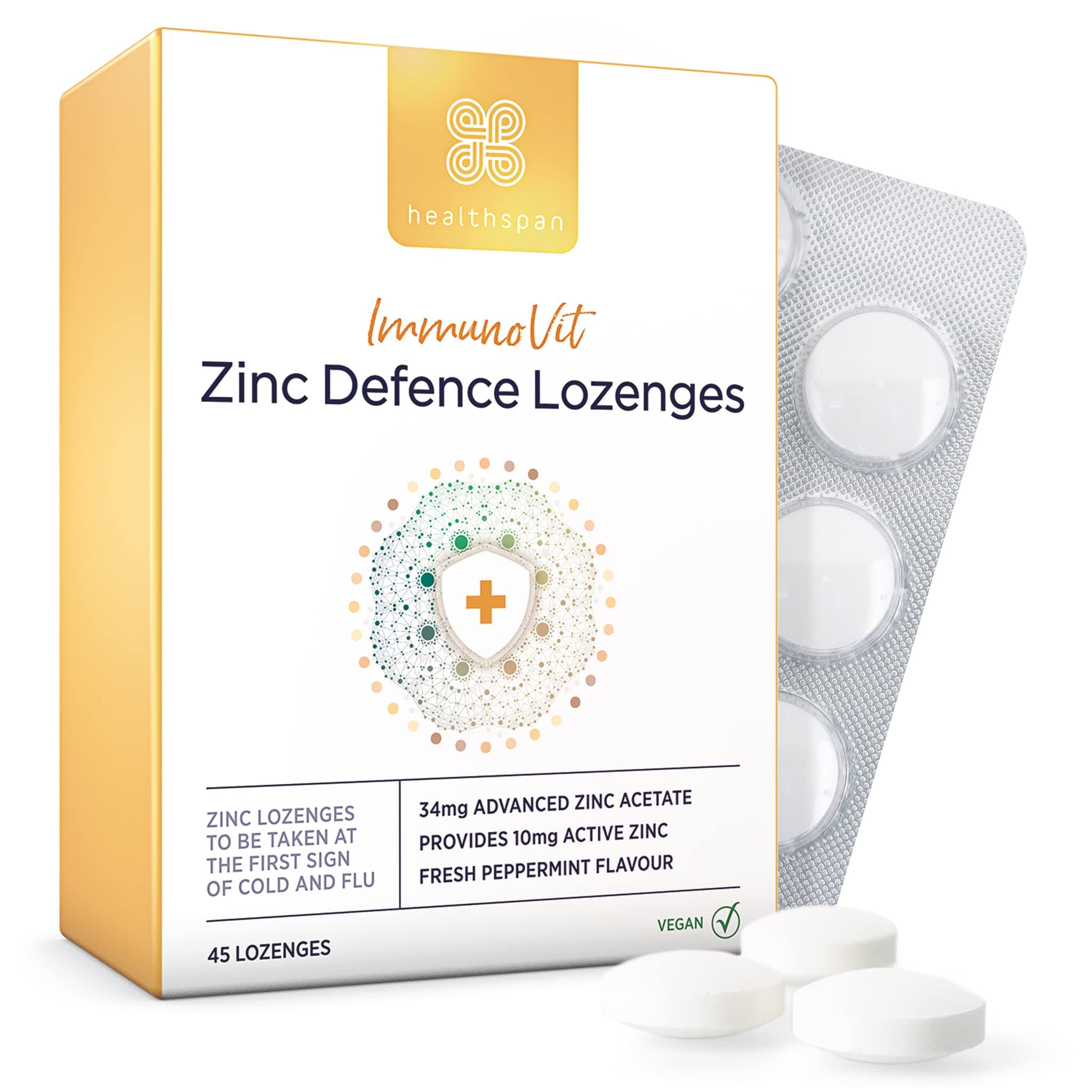 Healthspan Zinc Defence Lozenges