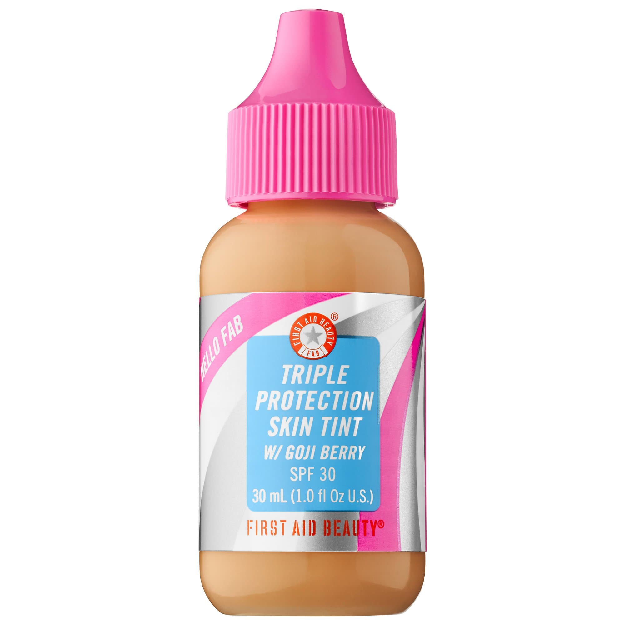 Hello FAB Triple Protection Skin Tint with Goji Berry SPF 30 (Medium)