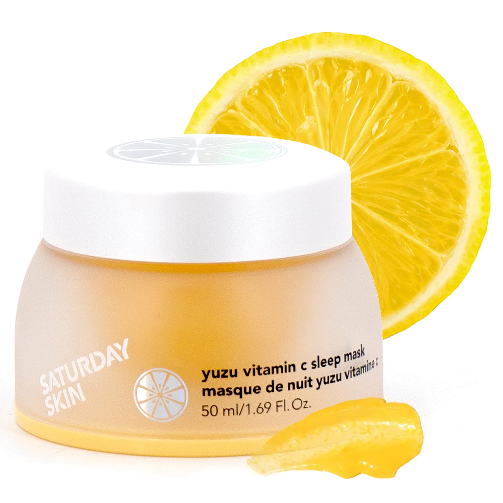 Yuzu C Sleep Overnight Face Mask Skin Care Face Moisturizer Brightening Sleeping Mask, Korean Skin Care, Made in Korea