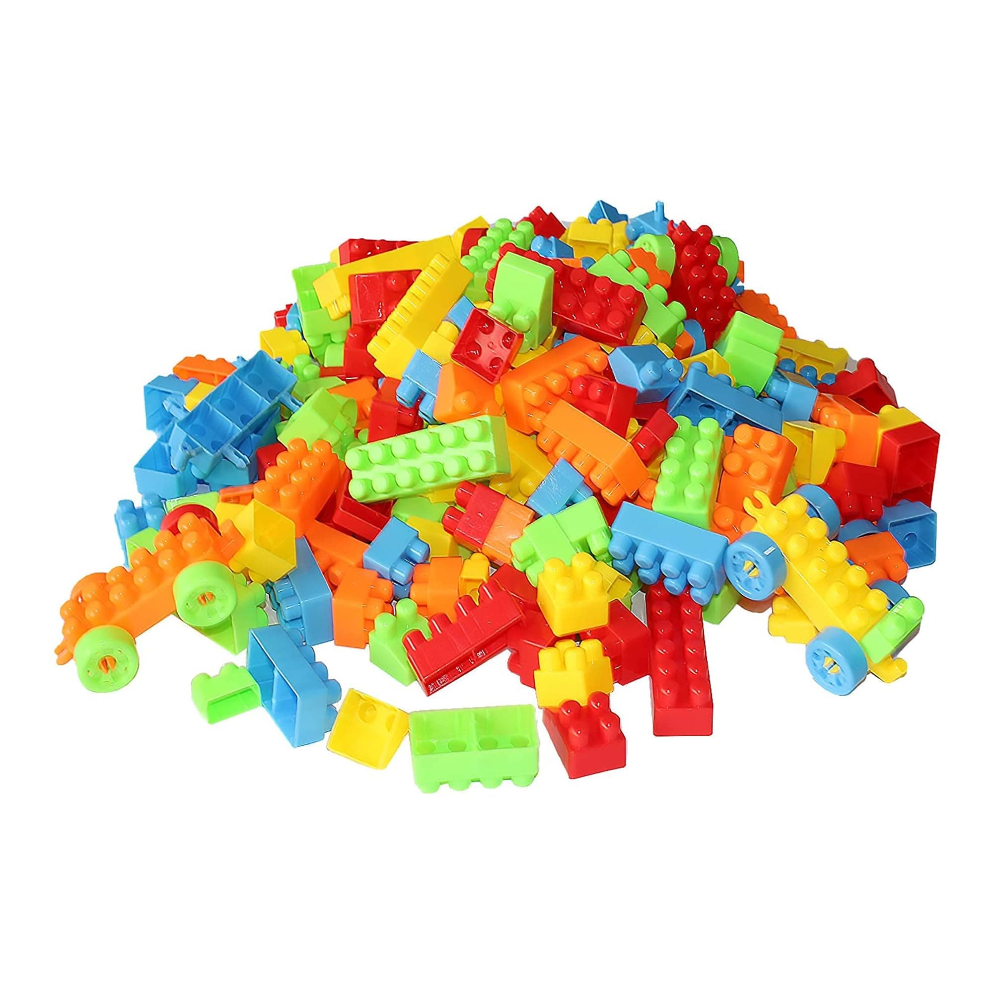 Building Blocks 64 Pieces per Bag Large Colorful Blocks for Kids Perfect for Creative Play, Educational Development, and Building Skills Perfect for Toddlers and Young Children
