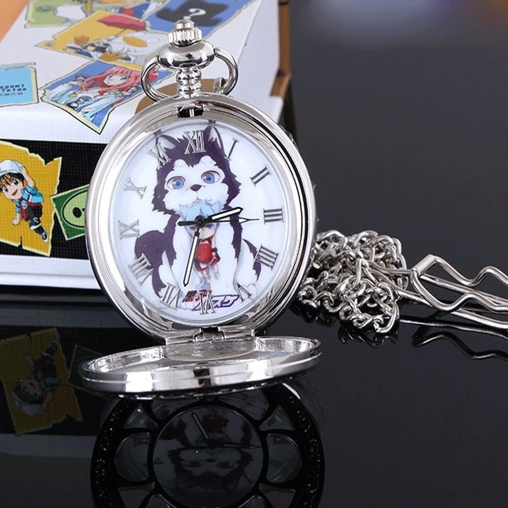 Anime Kuroko No Basket Watch Pocket Watch Pendant Necklace With Chain