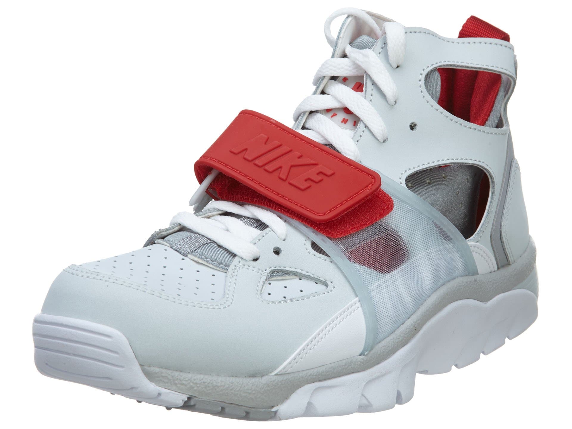 NIKE Men's Air Trainer Huarache Grey/Red/White 679083-017