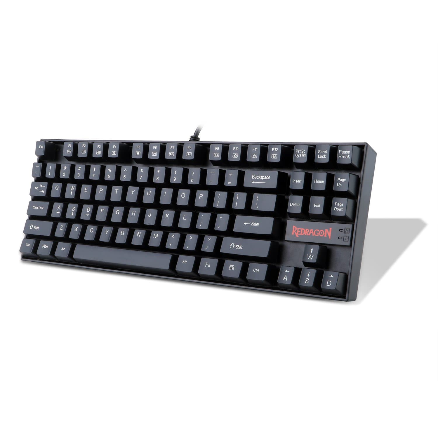 Redragon K552 Kumara Rgb 87 Key Backlit Blue Switches Mechanical Gaming Keyboard