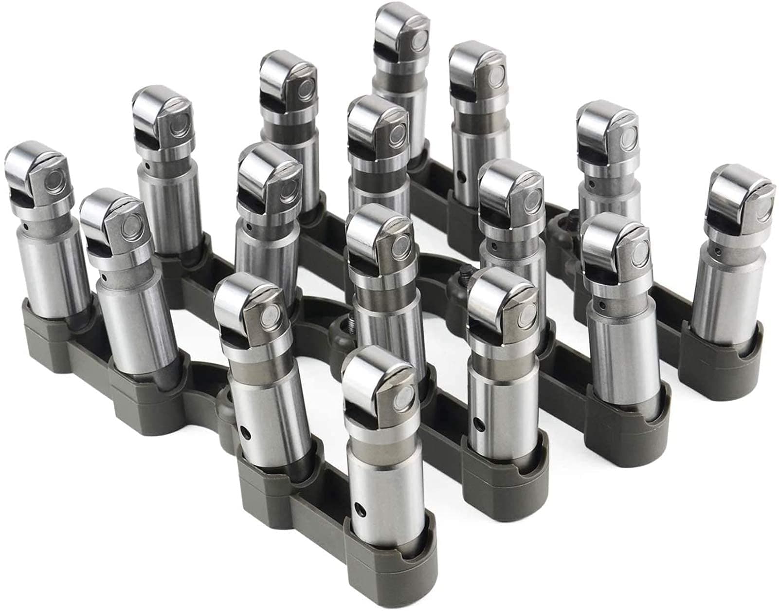 Set of MDS Hydraulic Roller Valve Lifters Fits JEE-p 5.7L 6.4L HEMI 2005-2017 Part# 53021726AE 53021726AD for Multi-Displacement System Exhaust & Inlet Tappets