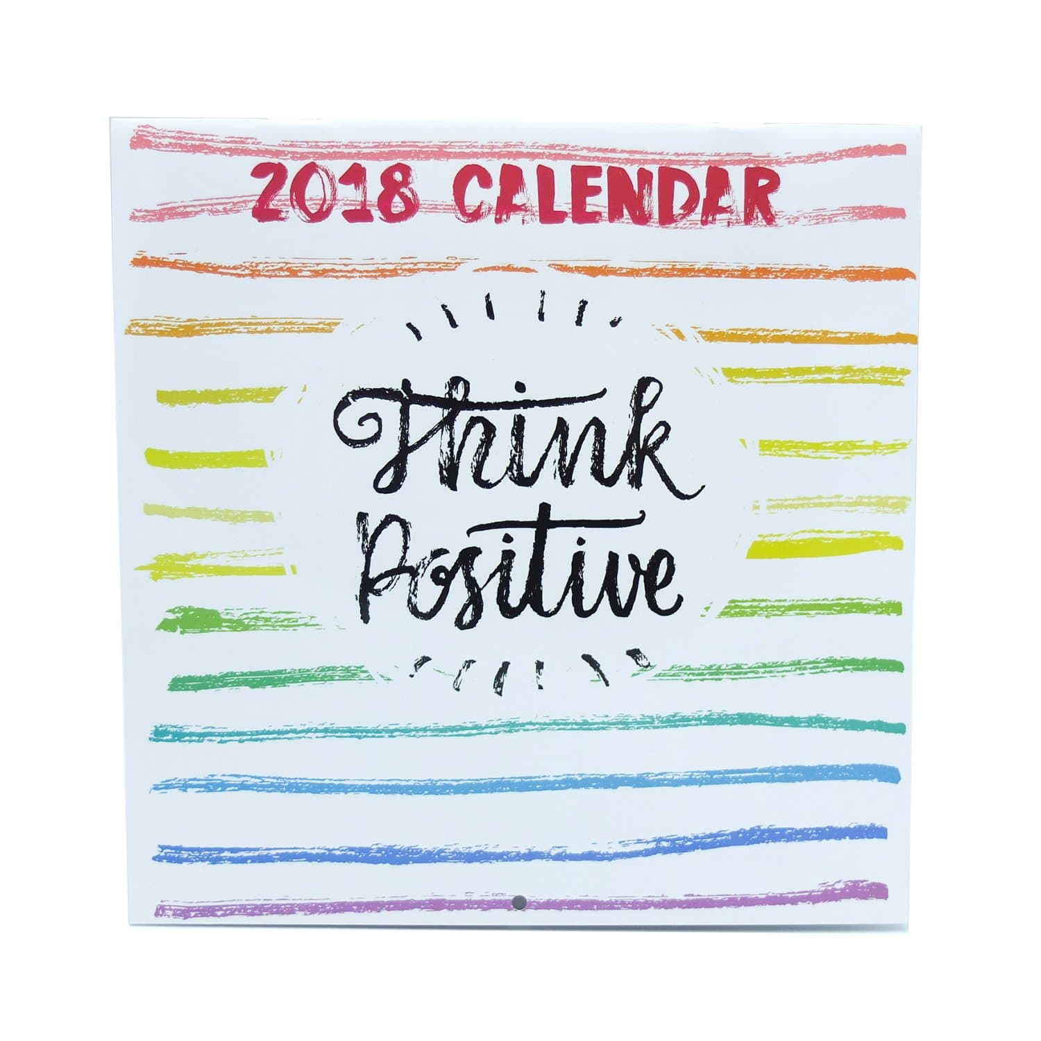 Inspirational 2018 wall Calendar, Edicards brand, with images and inspirational quotes. Printed in high quality photo paper (21x21 cm)