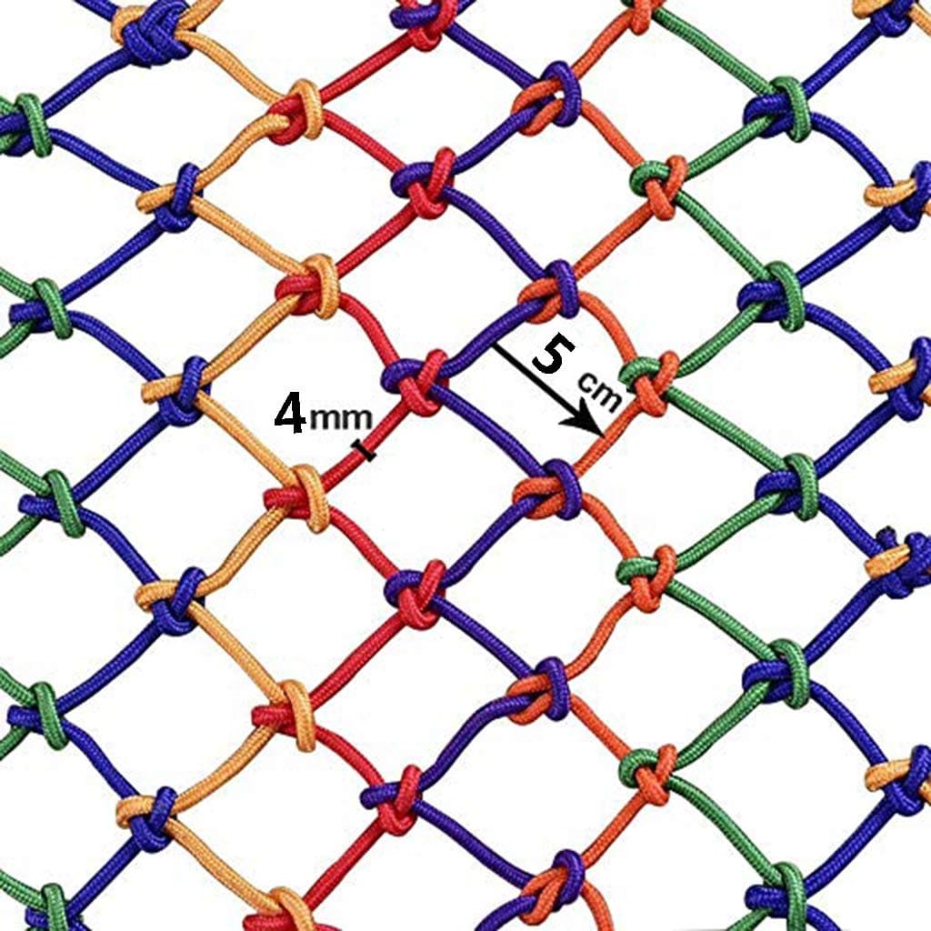 HUANPIN Child Thickened Safety Net | Baby Safety Stairs Rail Net Baby Proofing Stair Balcony Banister Railing Guard Child Proof Stair Guards Mesh Indoor & Outdoor Banister Guard