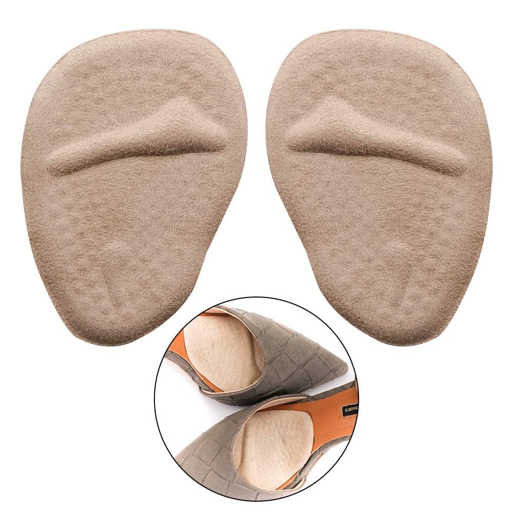 Metatarsal Pads for Bunion Protection,Forefoot Cushioning,Big Toe Separation,Hallux Valgus Correction - Medical Silicone Gel - Fits for Any Size of Foot