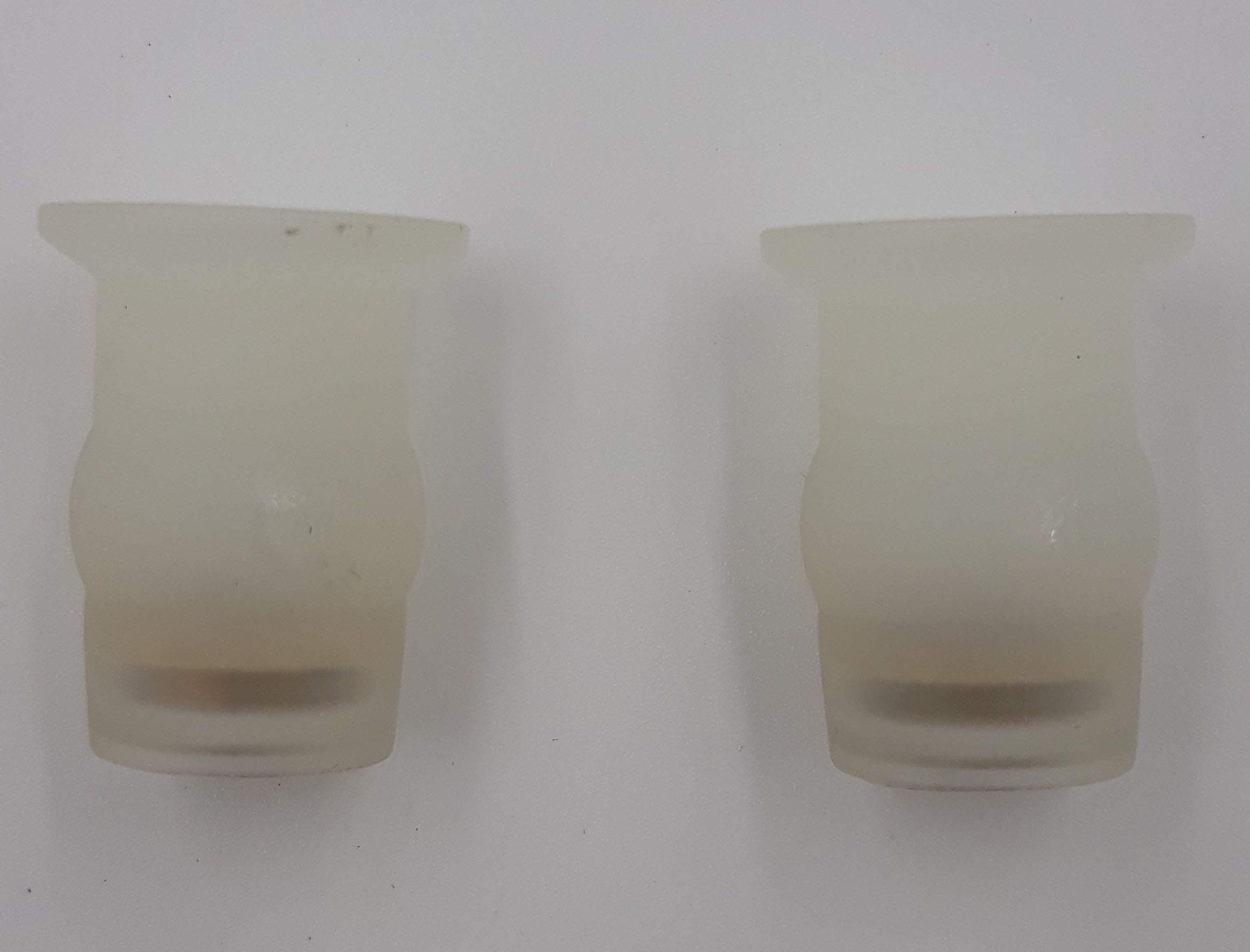 Toilet seat Blind Hole Fixings Plugs 1 Pair as used by duravit part 0050500000