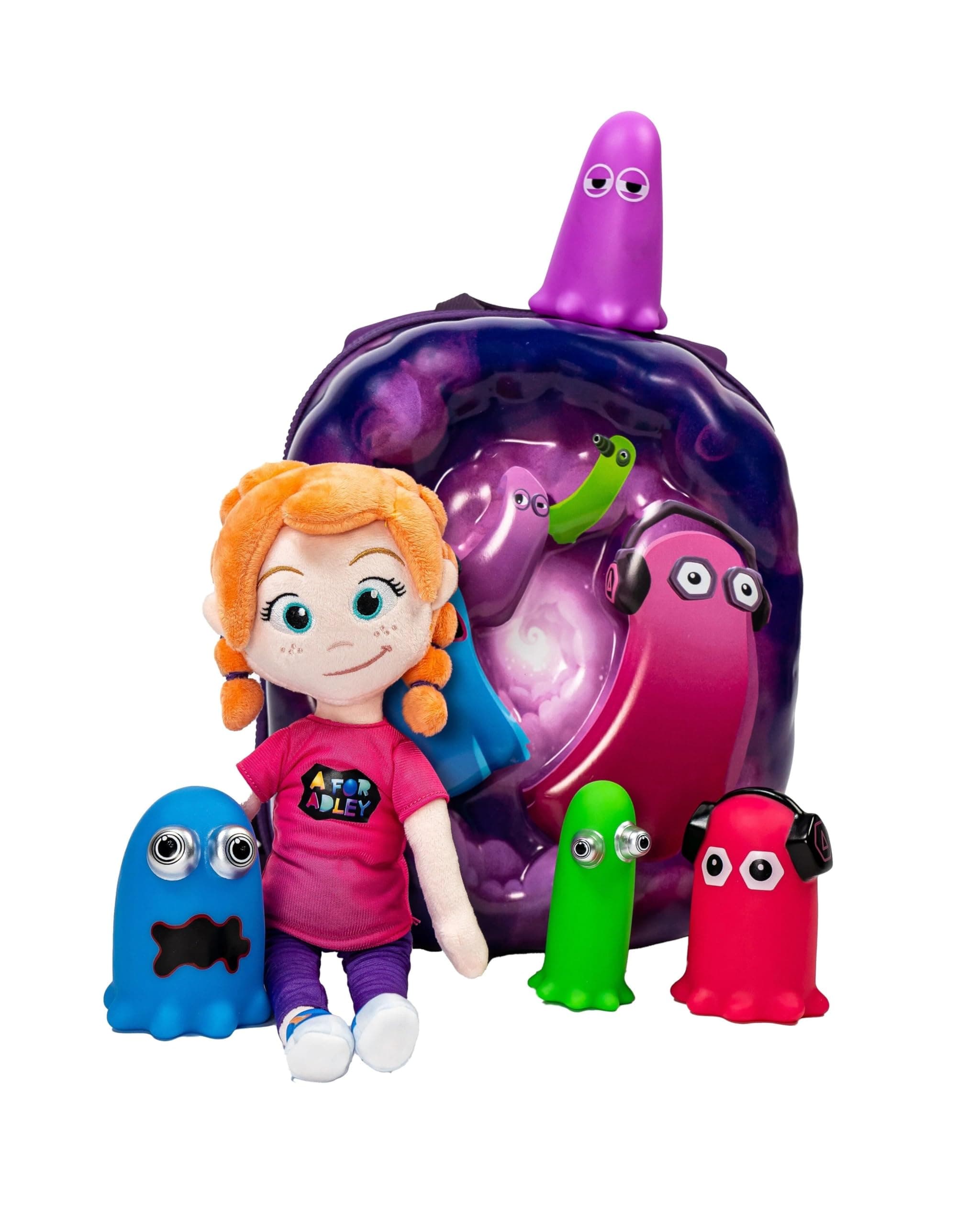 A FOR ADLEY Portal Escape Doll and Backpack Complete with All Four Rainbow Ghosts a Must Have for Your Adley Reimagining