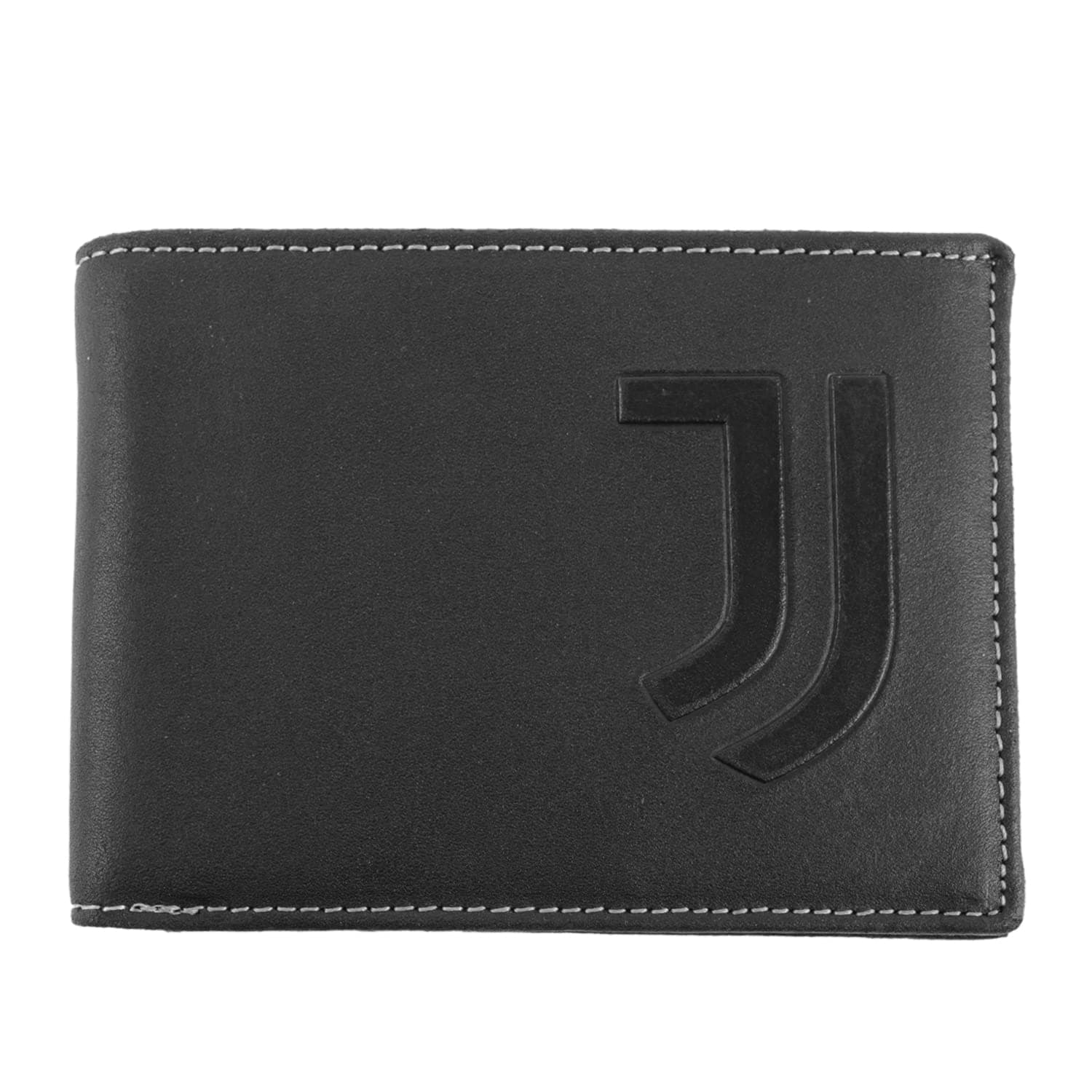 FC Men's Juve Billfold, Black, Misure: cm. 12,5 x 9, Black, Misure: cm. 12,5 x 9