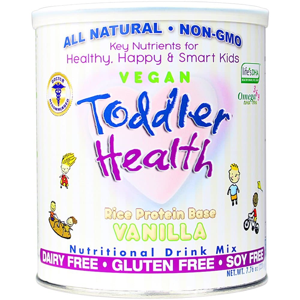 Toddler Health Nutritional Drink Mix, Rice Vanilla Vegan, 7.94 Ounce
