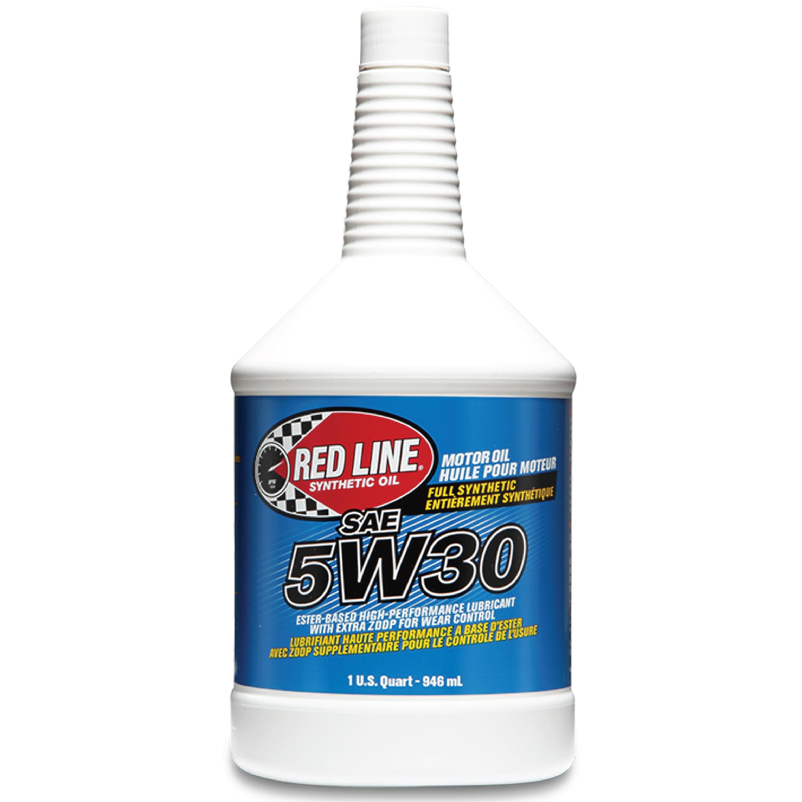 Red Line 15304 5W-30 Synthetic Oil - 1 Quart Bottle, (Pack of 12)