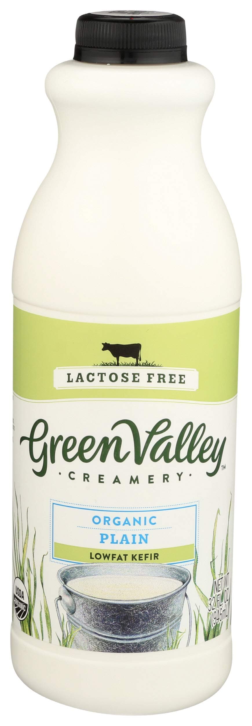 Green Valley Creamery Plain Lowfat Kefir, 32 oz