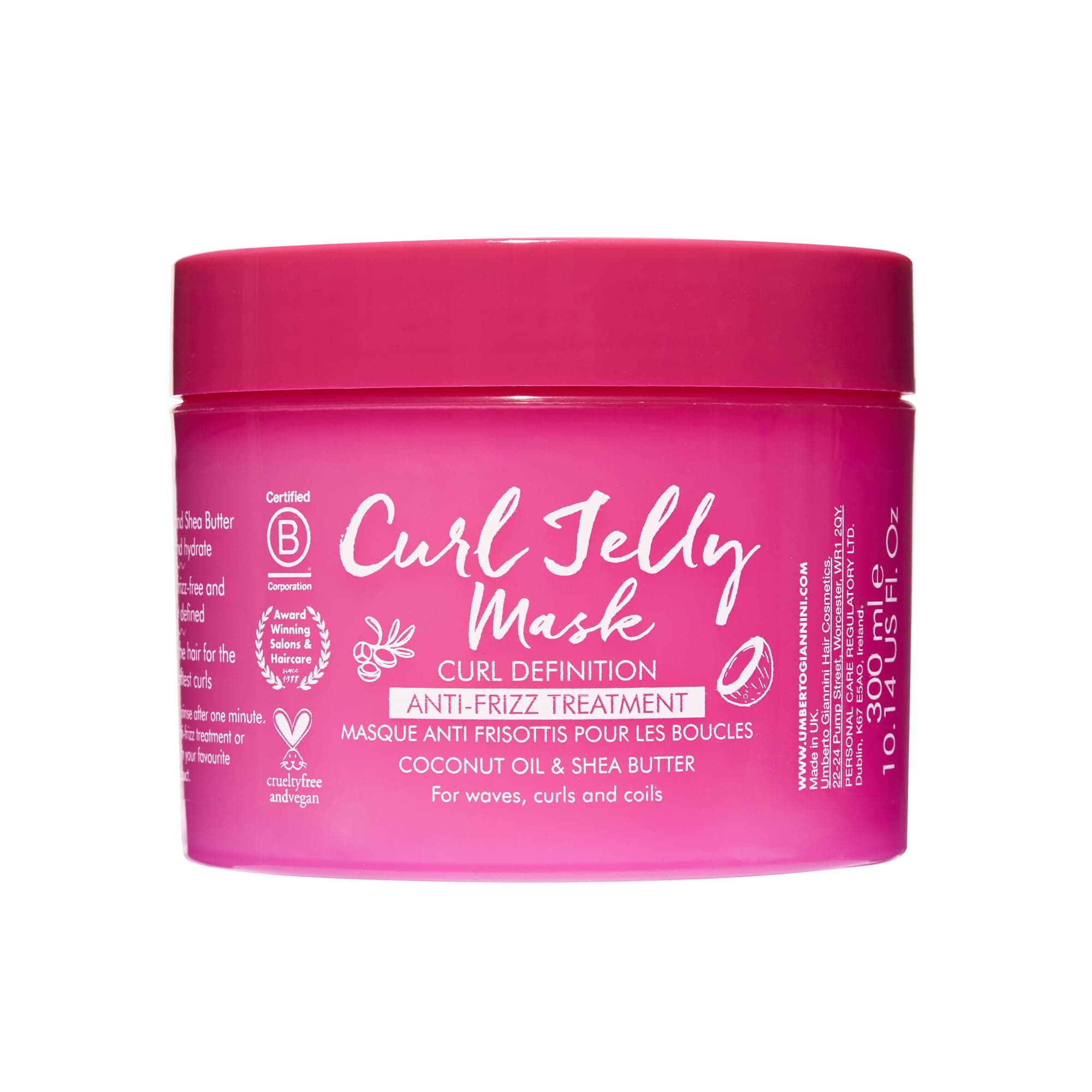 Curl Jelly Mask 300 ml | Super Nourishing & Conditioning Treatment | Leaves Hair Frizz-Free & Perfectly Defined | Imported from UK