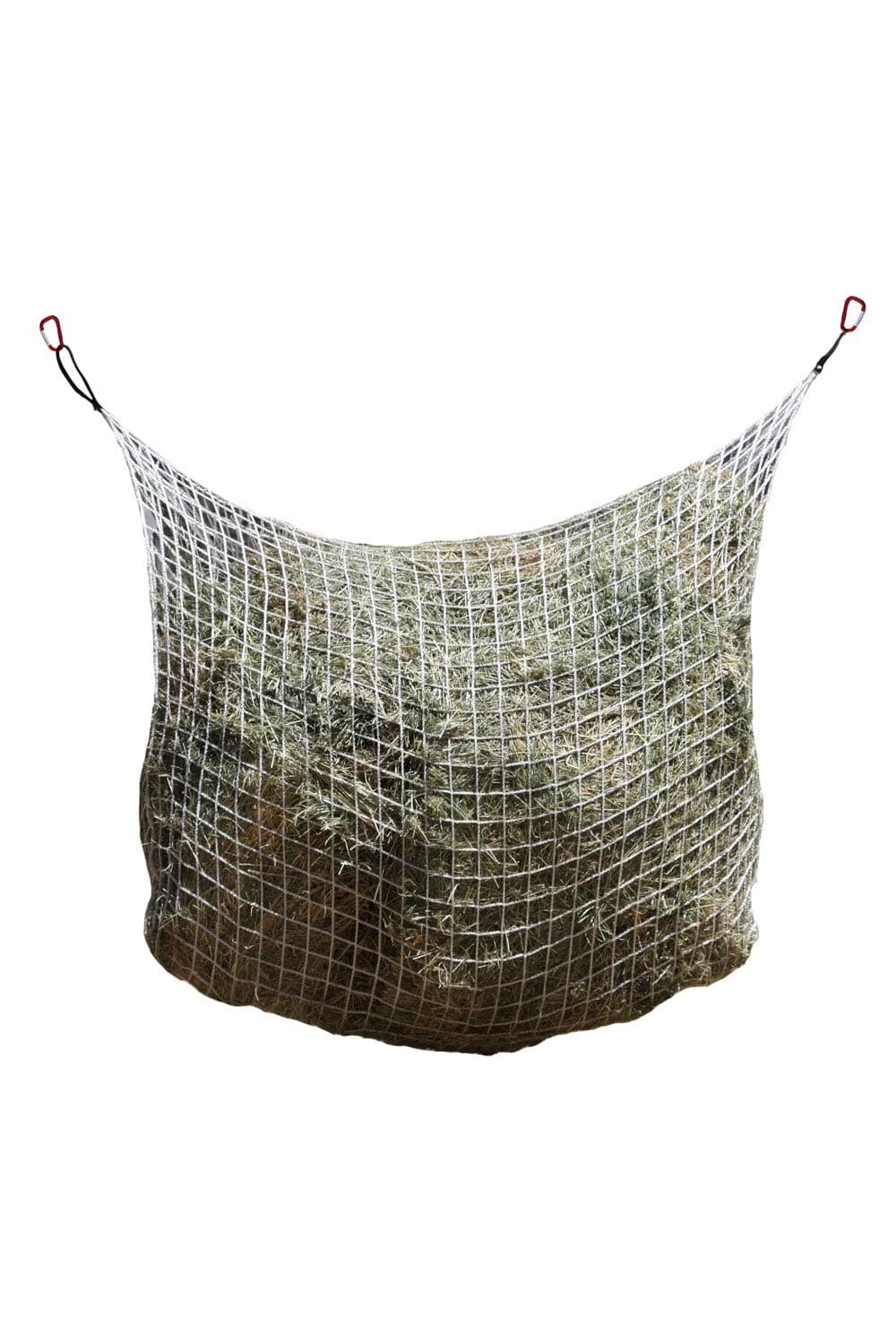 Freedom Feeder Mesh Net Two Day Slow Horse Feeder — Designed to Hold 50 lbs/6 Flakes/2 String Bale of Hay and Feed Horse for Two Days — Reduces Horse Feeding Anxiety and Behavioral Issues