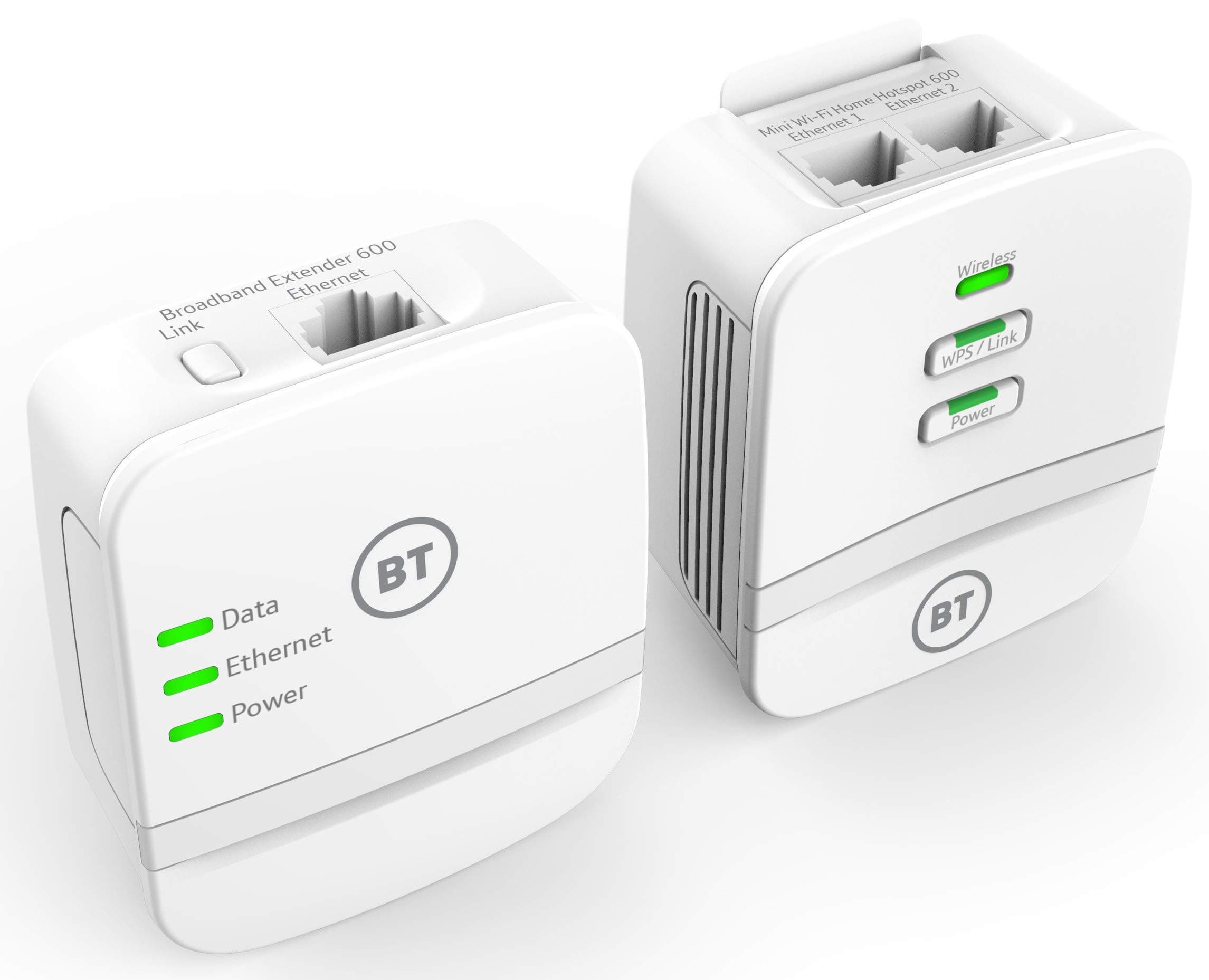 Mini Wi-Fi Home Hotspot 600 Kit with wired AV600 Powerline and N150 Wi-Fi