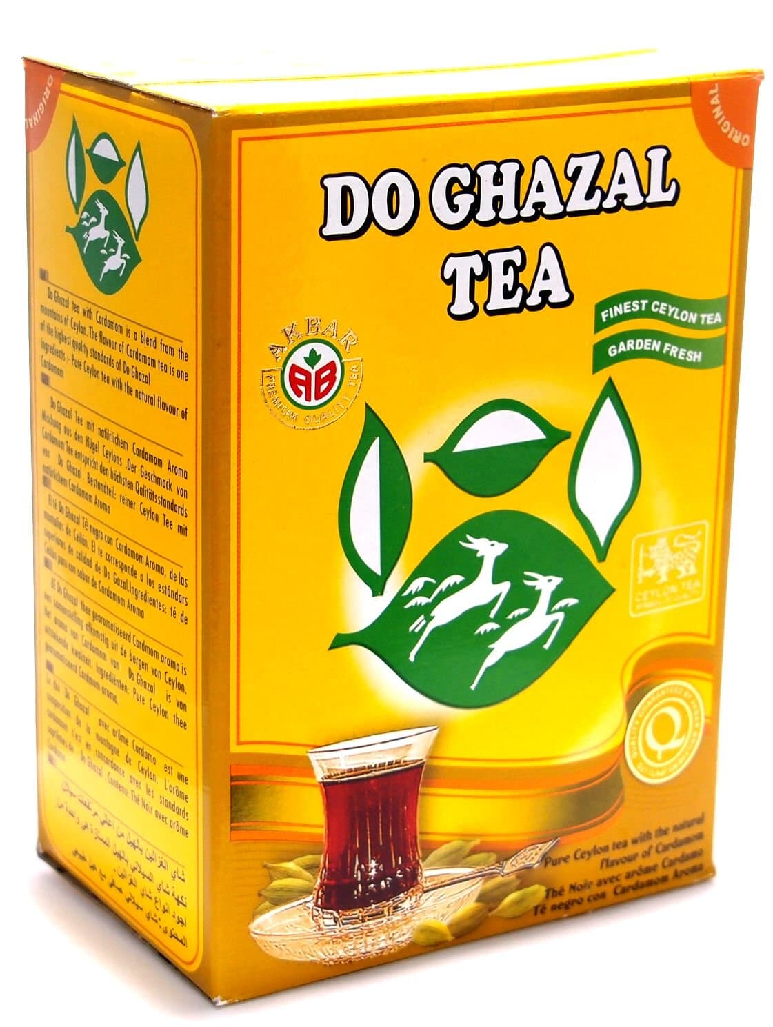 Do Ghazal Ceylon Tea -Flavour of Cardamom - Black tea - Schwartz T-shirt - 500 g