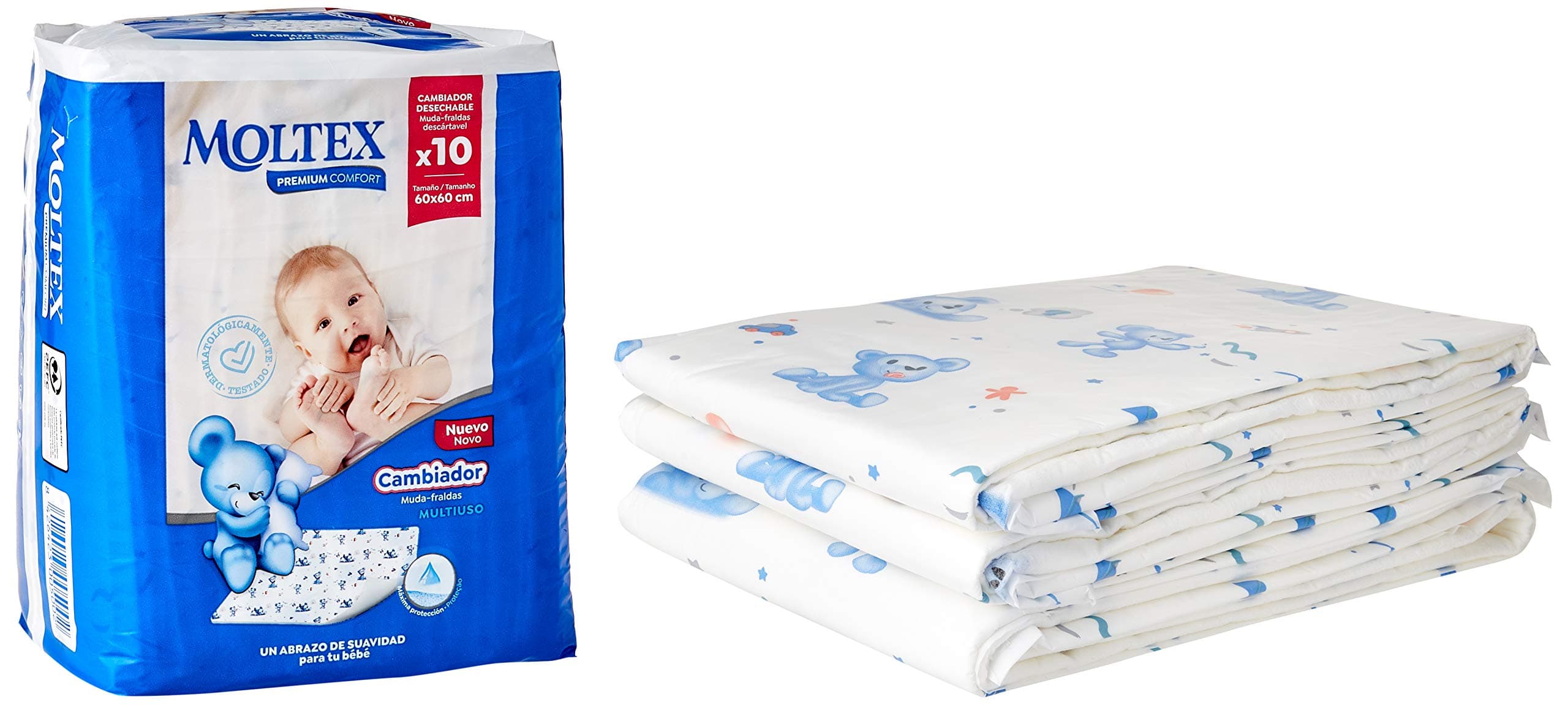 Moltex Pocoyo Changing Mat Disposable Bag of 10