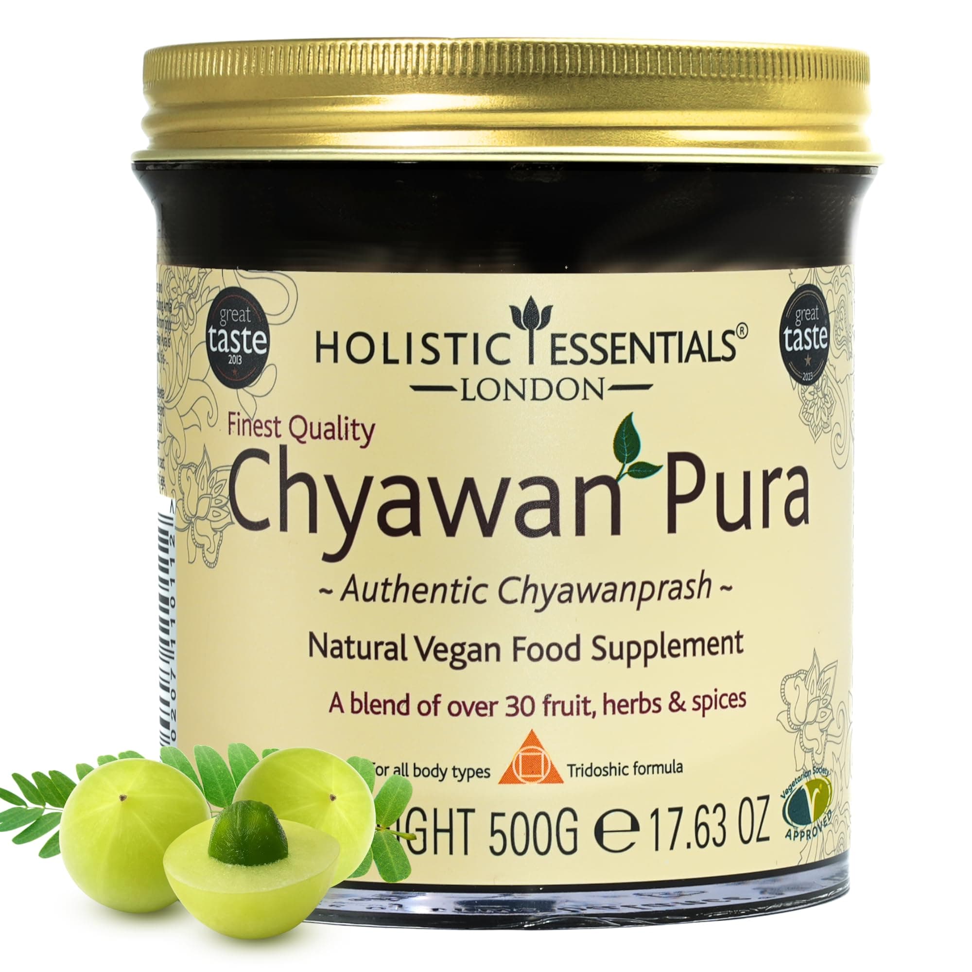 Holistic Essentials Chyawan Pura - Authentic Chyawanprash (500g)