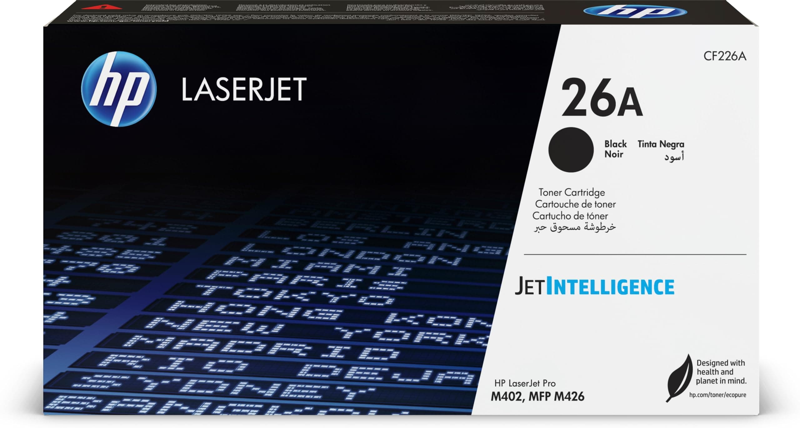 CF226A 26A Original LaserJet Toner Cartridge, Black, Single Pack