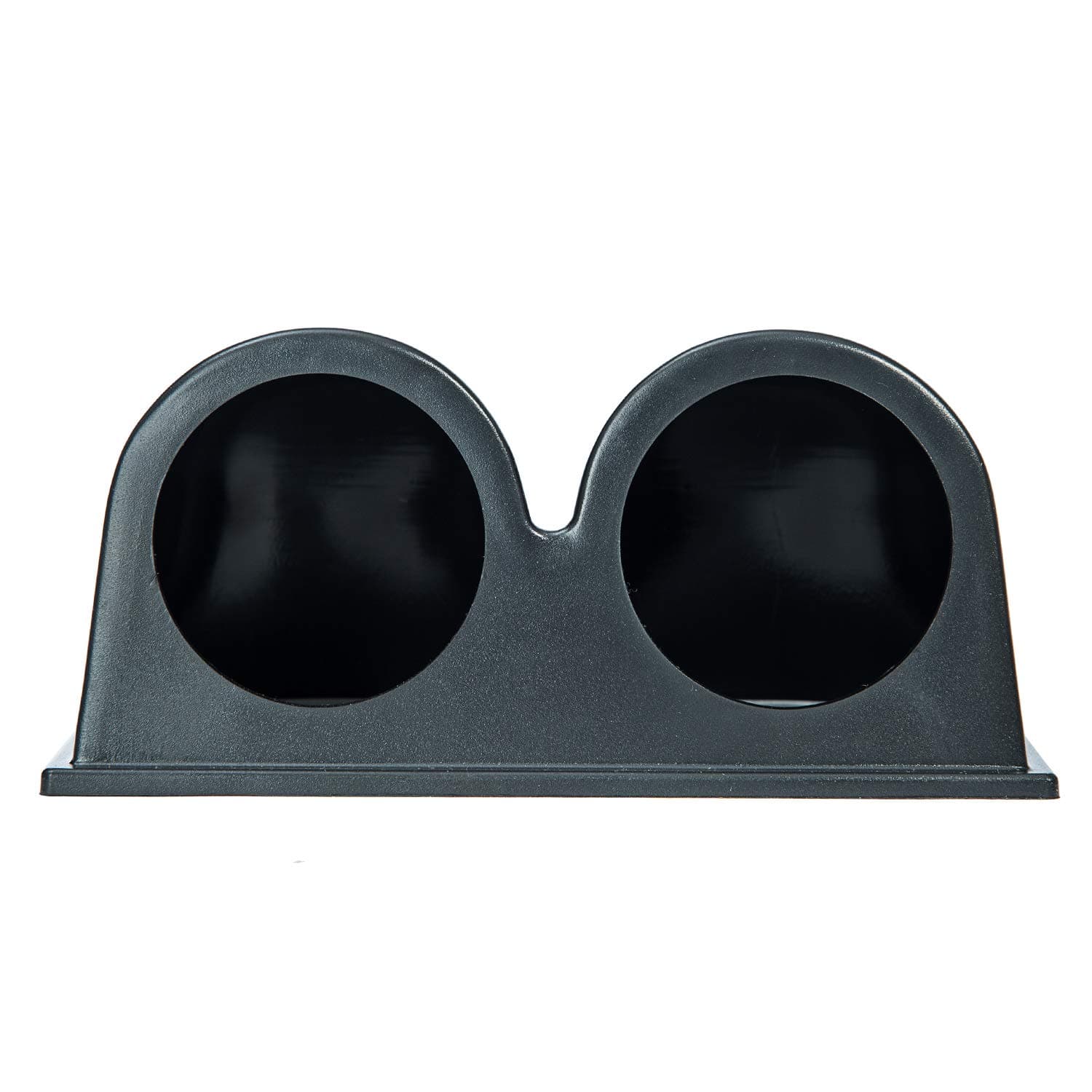 Universal 2inches 52mm Dual Hole Dash Dashboard Gauge Meter Mount Pod Holder Black Cover for Car Exhaust Gas Oil Water Temperature Temp Voltage Air/Fuel Ratio Turbo Boost Gauge