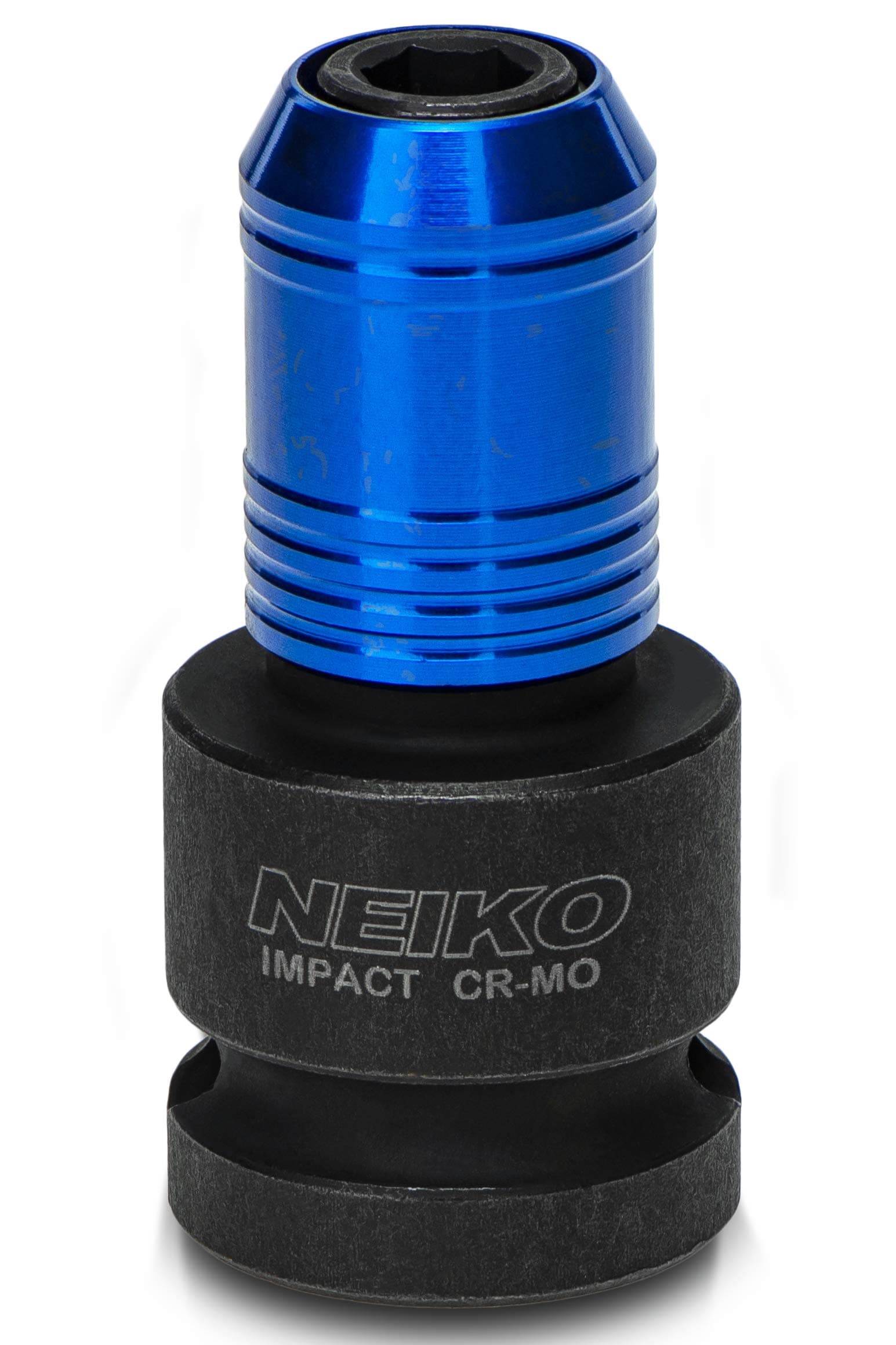 Neiko 30275A 1/2" Drive 1/4" Hex Quick Release Converter for Impact Wrench