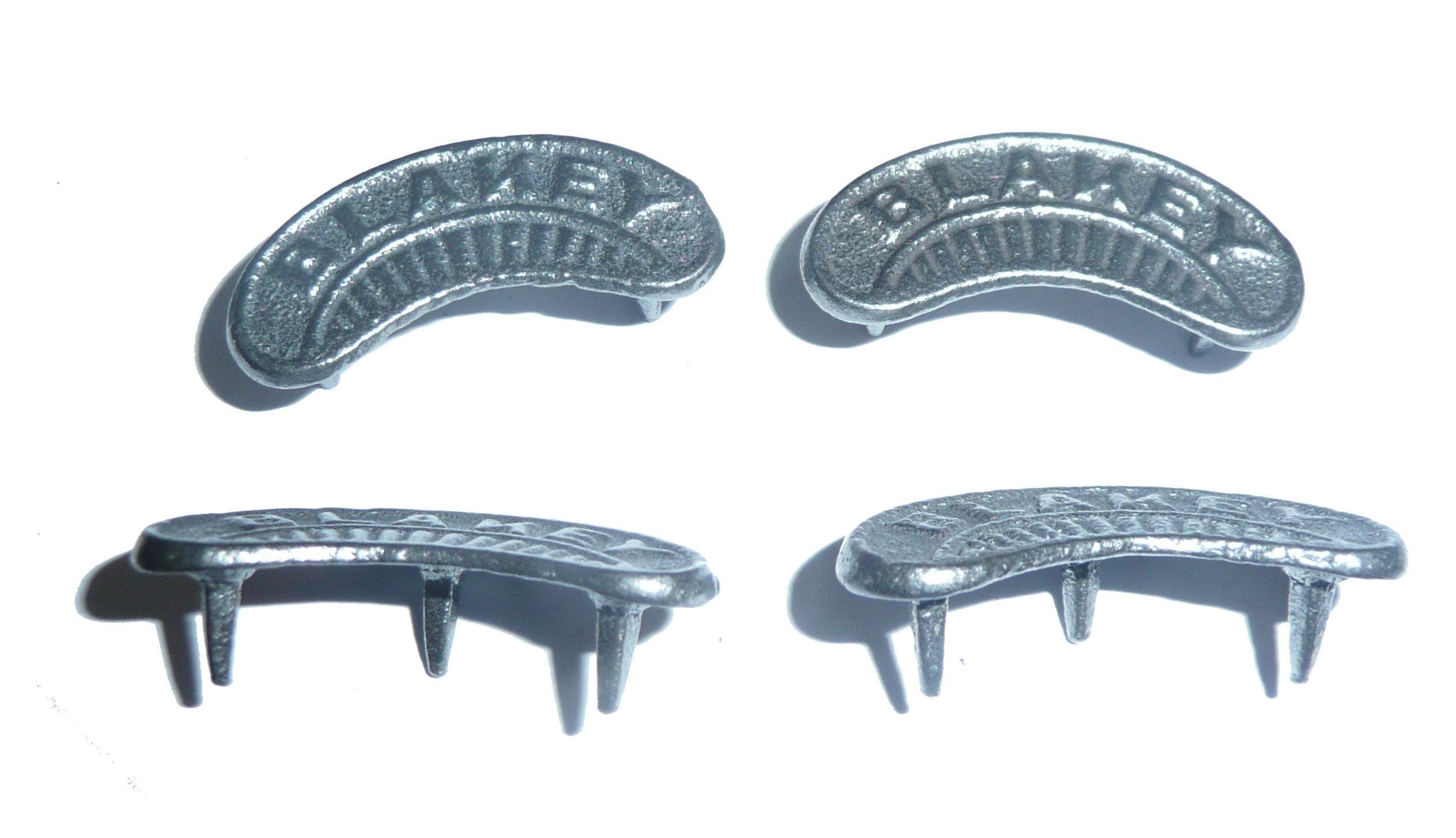 Heel Segs Genuine No 8 Blakey Sold in Pack 4 Loose