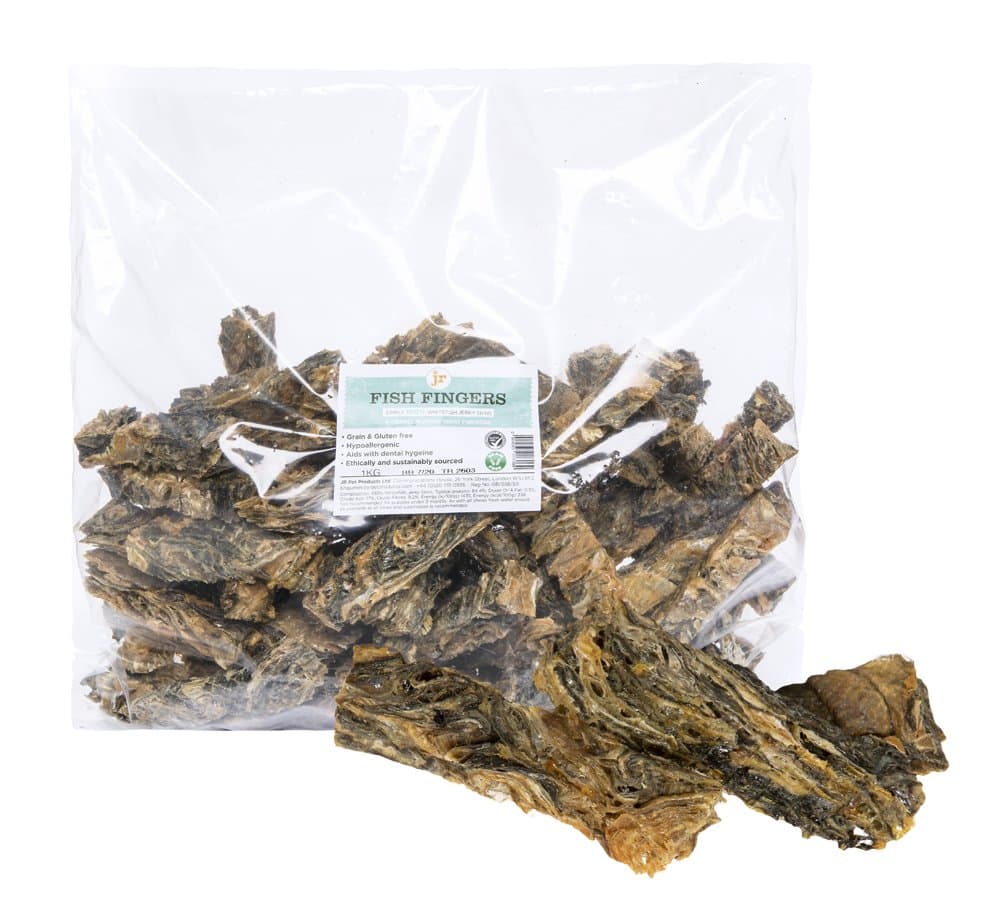 Sea Treats 500g Whitefish Jerky Fish Fingers Dog Treat Chew Teeth