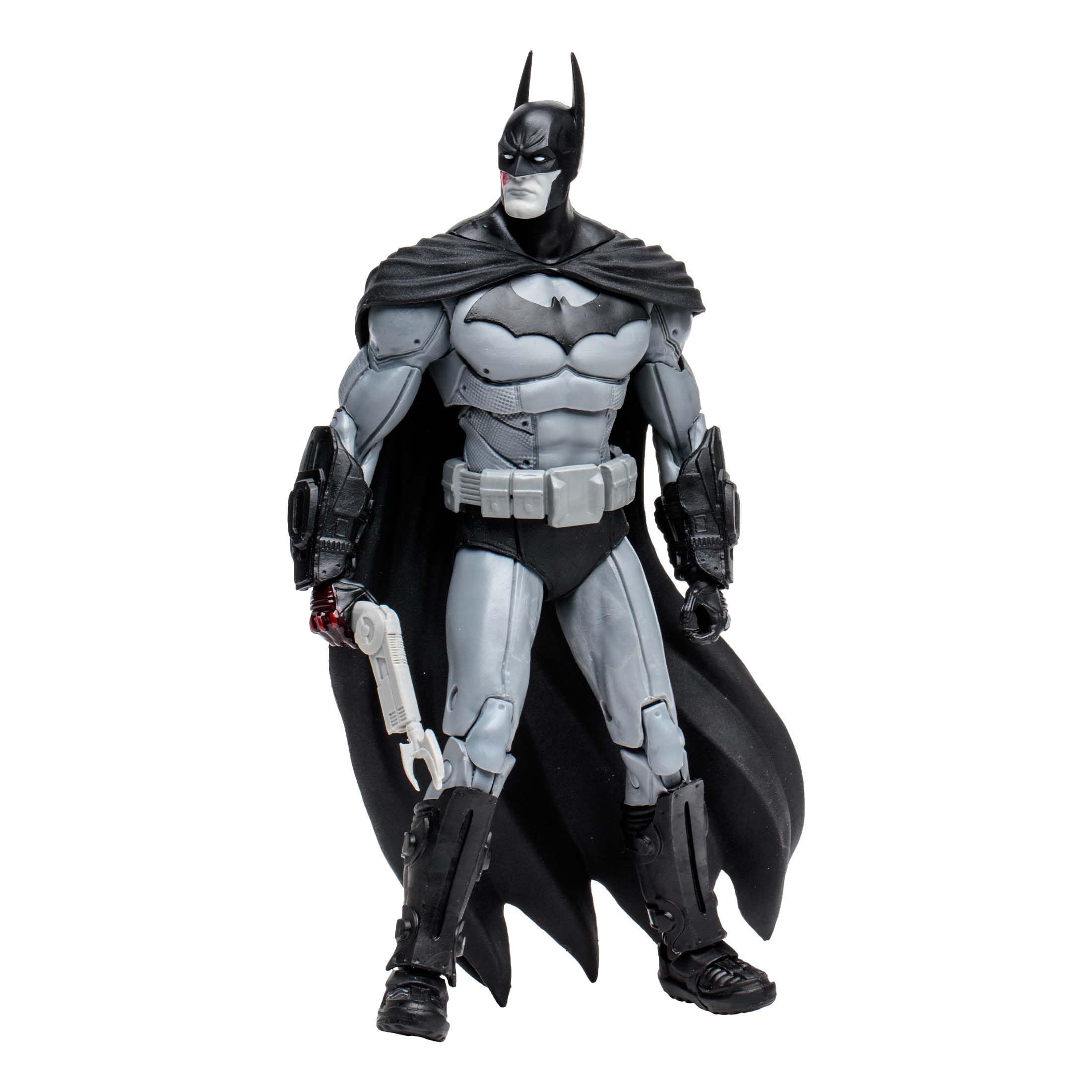 DC GAMING BUILD-A 7IN FIGURES WV1 - ARKHAM CITY B&W VARIANT - BATMAN (B&W)(GOLDLABEL)