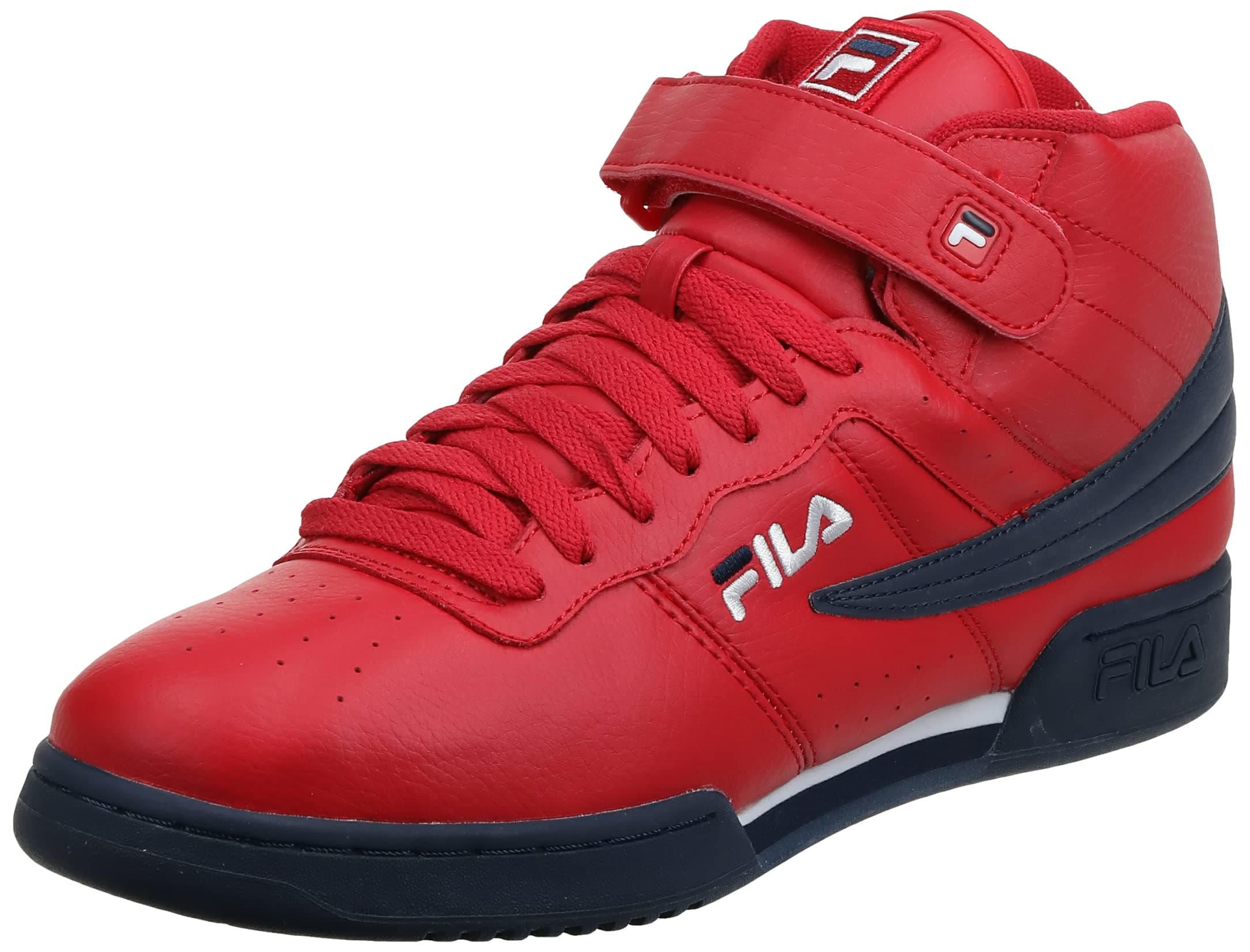 Fila Men's 1VF059LX Fashion Sneaker, Fila Red/Fila Navy/White, 9 UK