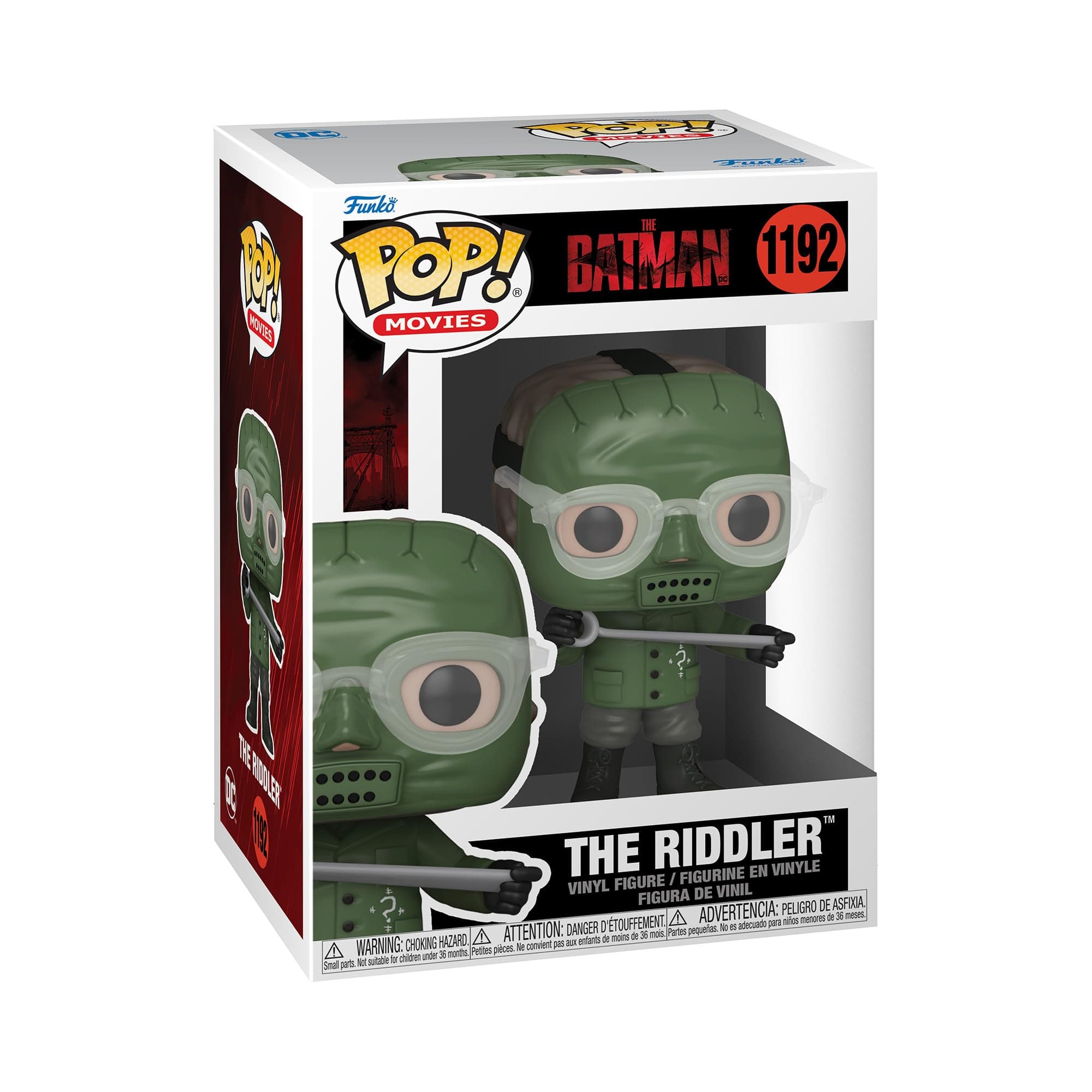 Funko POP! Movies: DC the Batman - the Riddler - Collectable Vinyl Figure - Gift Idea - Official Merchandise - Toys for Kids & Adults - Movies Fans - Model Figure for Collectors and Display