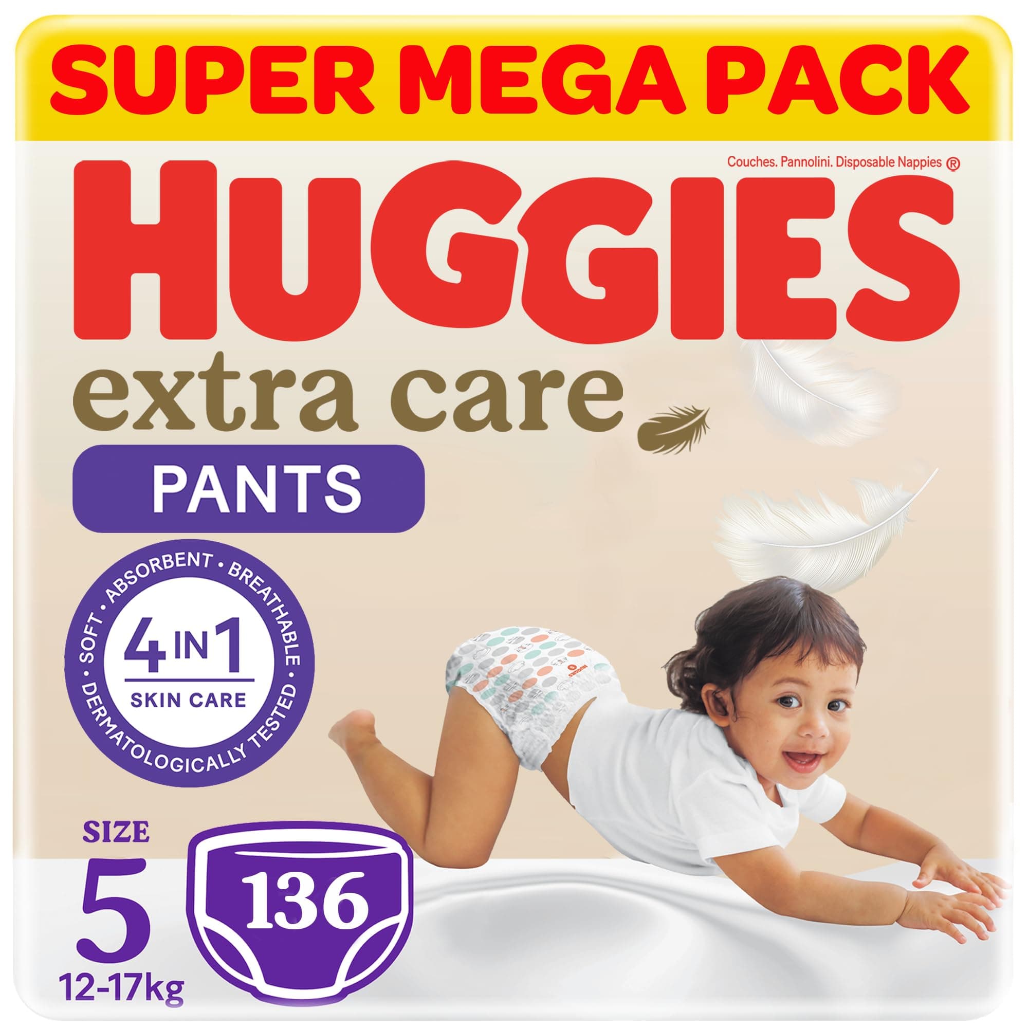 Huggies Extra Care Diaper Pants Size 5