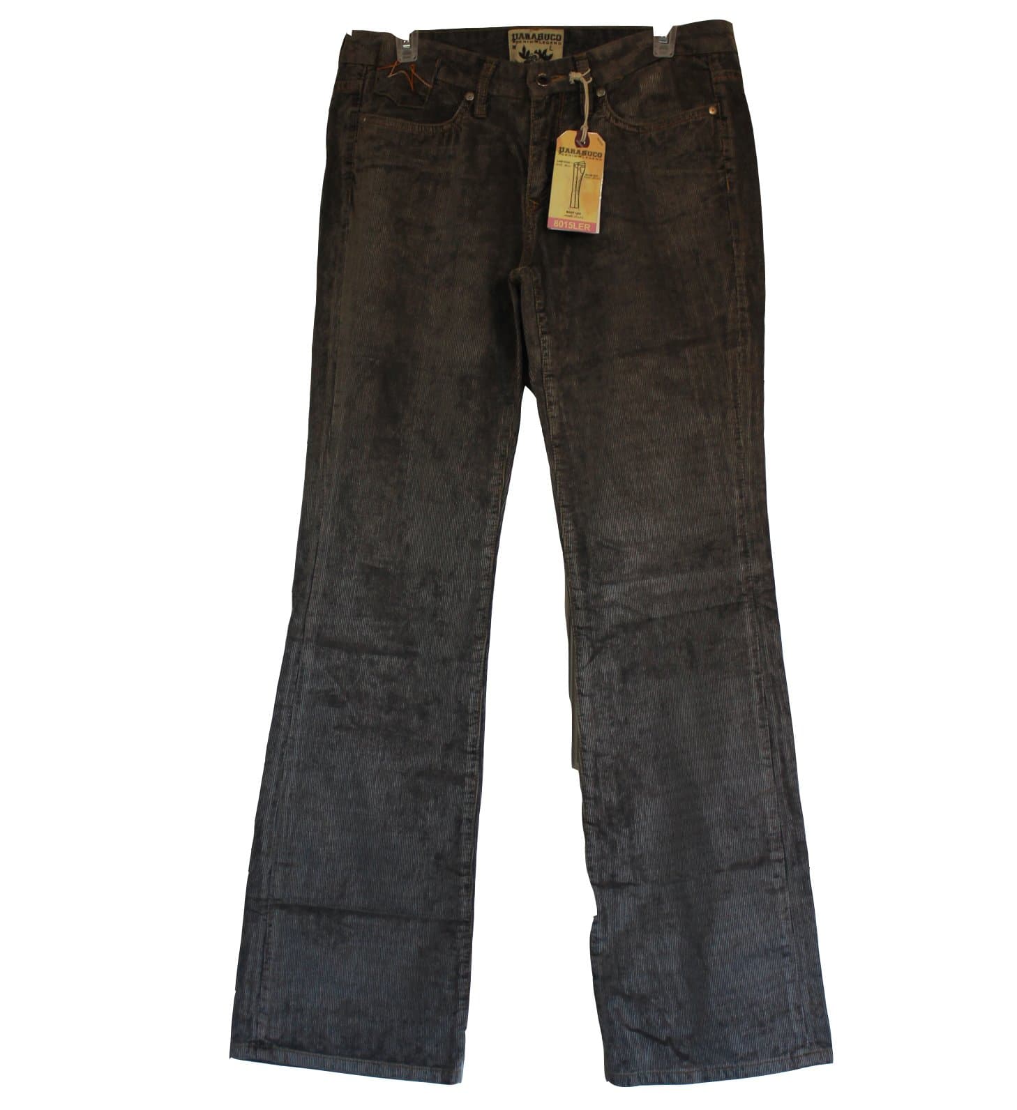 Parasuco Women's Khaki-Grey Velvet Jeans Size 32